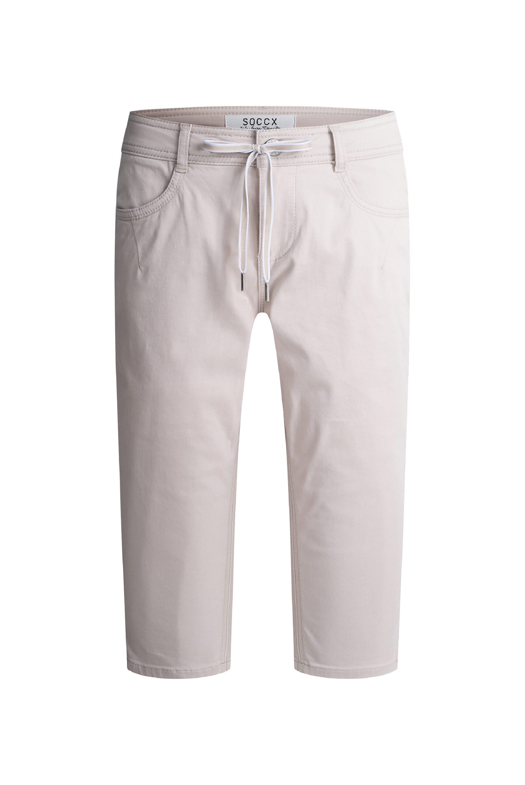 SOCCX Comfort-fit-Jeans mit normaler Leibhöhe