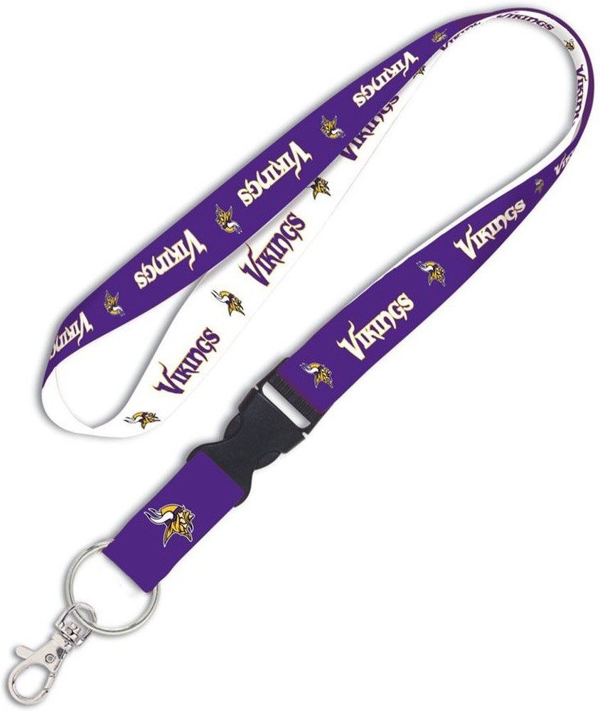 Minnesota Vikings Schlüsselanhänger Lanyard w/detachable Buckle