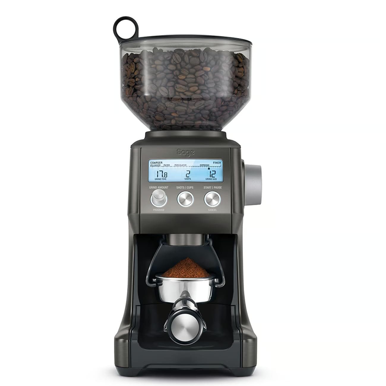Sage Kaffeemühle Sage Kaffeemühle - the Smart Grinder Pro, Black Stainless Steel