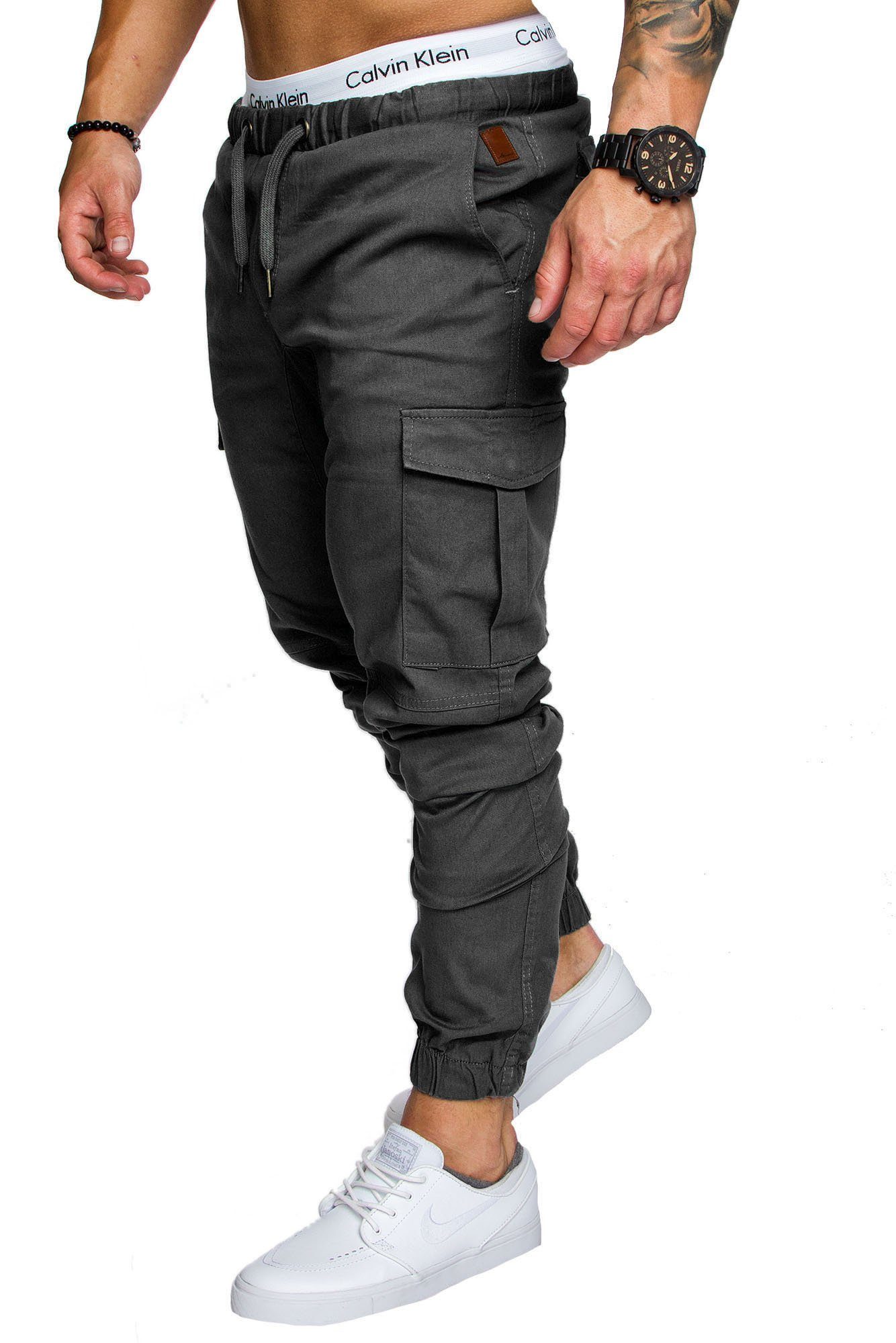 Amaci&Sons Chinohose LOS ANGELES Cargo Jogger-Chino