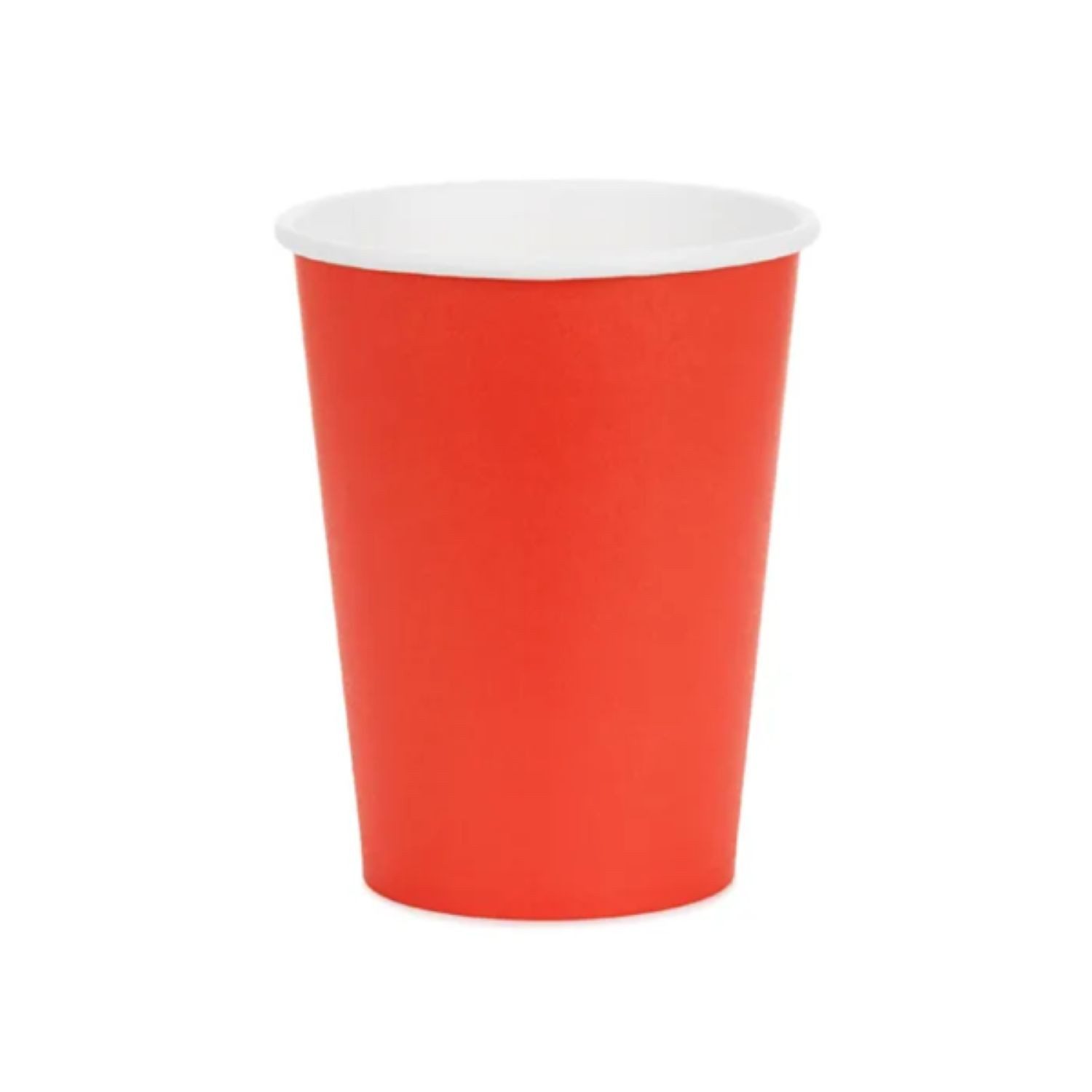 partydeco Geschirr-Set Pappbecher 250ml/6 Stk., Unifarben, Pappe