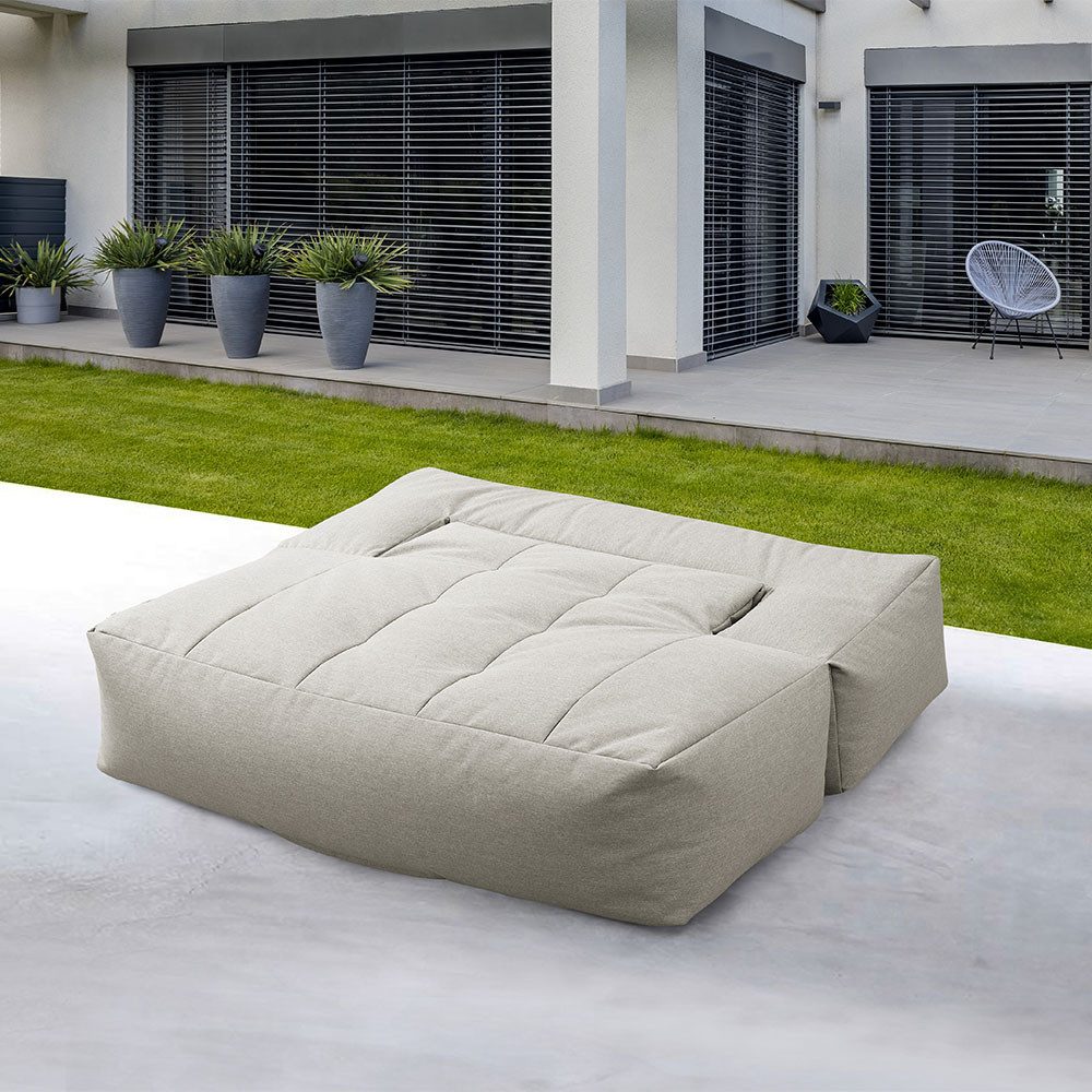 HOME DELUXE Sitzsack HEAVEN - Outdoor (1 St), inkl. Umbaufunktion, Gartensofa, Outdoor Lounge, Sitz-Garnitur