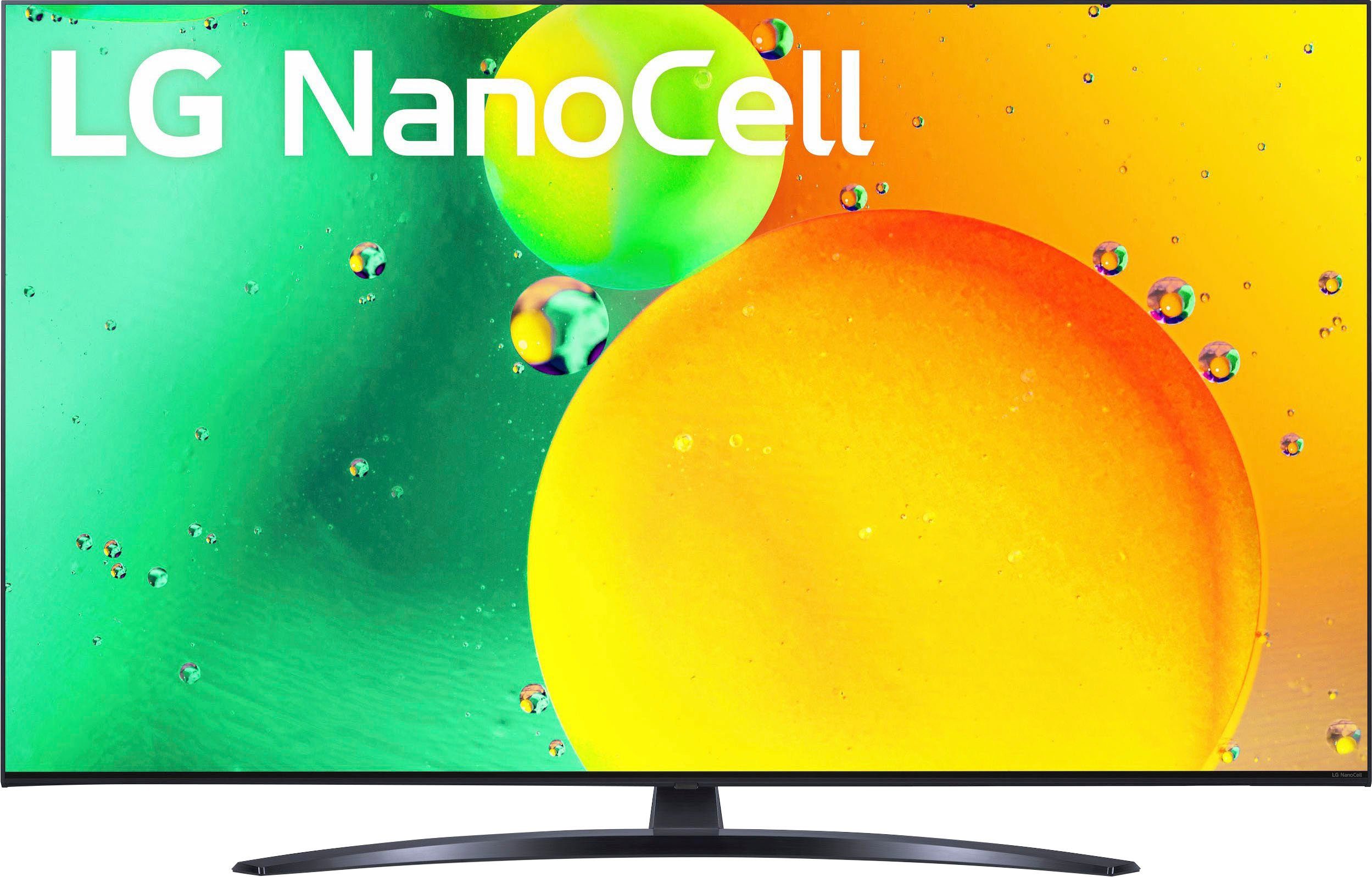 LG 65NANO769QA LED-Fernseher 4K (164 AI-Prozessor, Zoll, Smart-TV, LED, α5 4K Ultra Sprachassistenten) HDMI Direct HD, 2.0, cm/65 Gen5