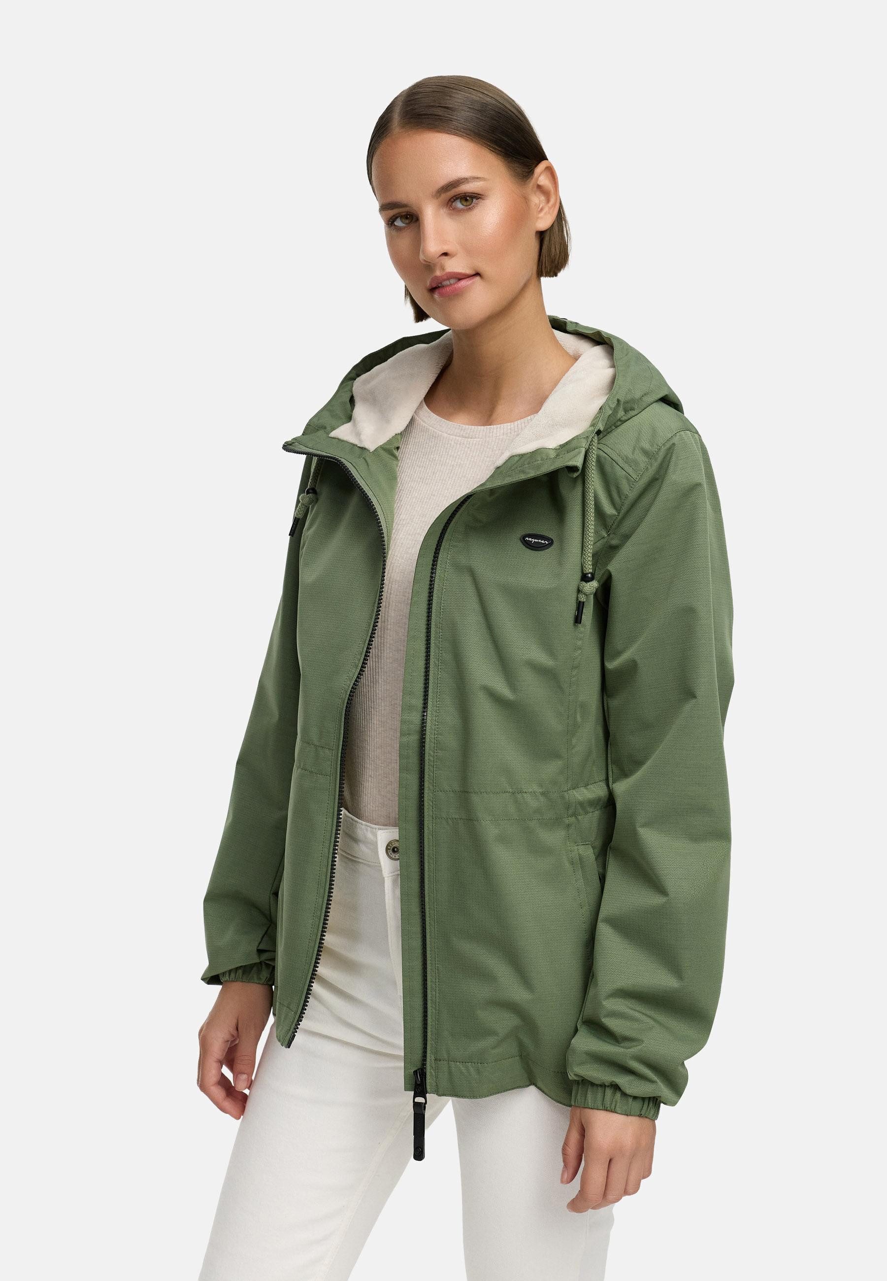 Ragwear Outdoorjacke Dankka Tech Stylische Damen Übergangsjacke aus wasserdichtem Material