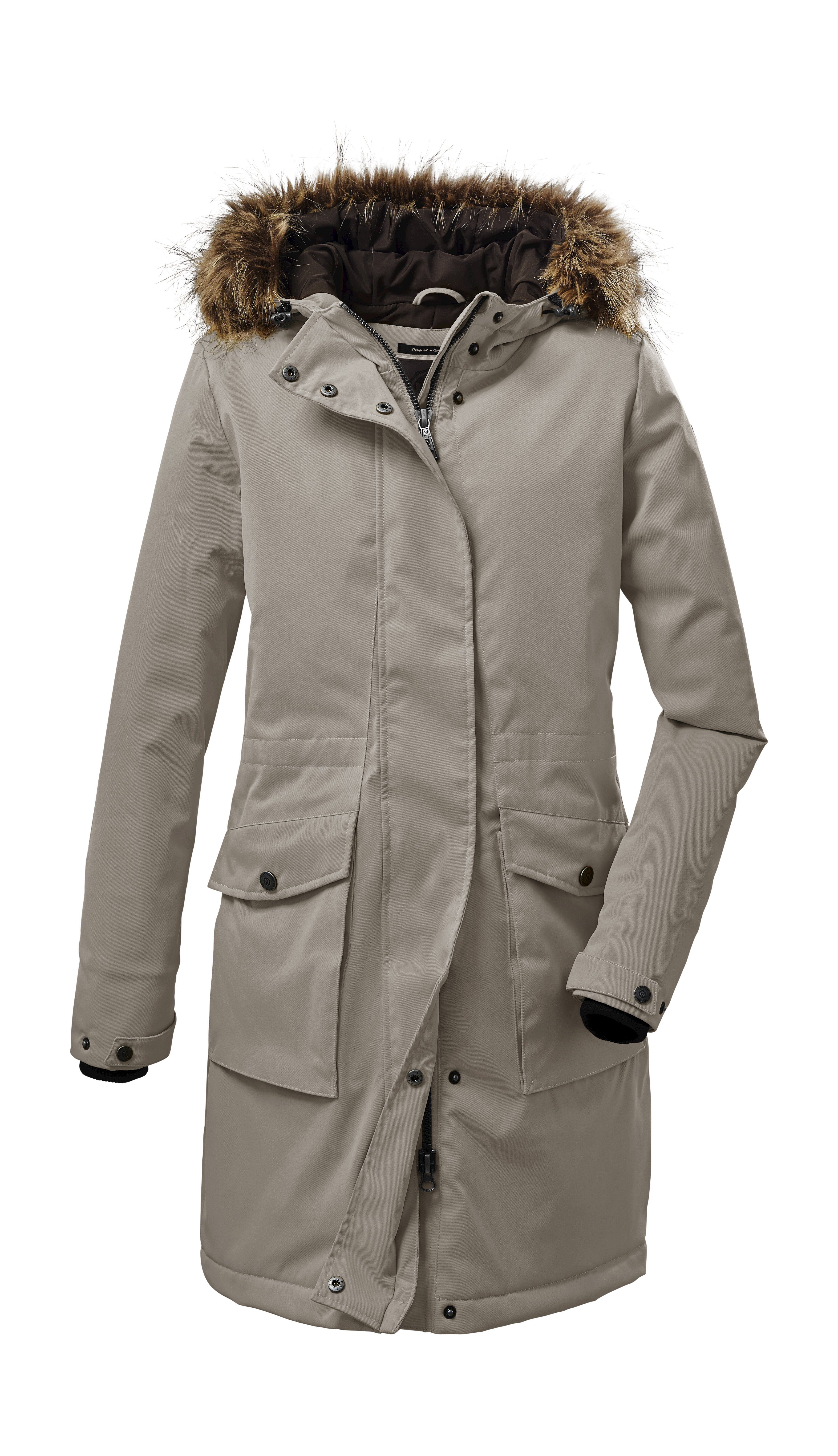 G.I.G.A. DX by killtec Parka GW 24 WMN PRK Moderner, wasserabweisender Parka mit 8.000 mm Wassersäule.