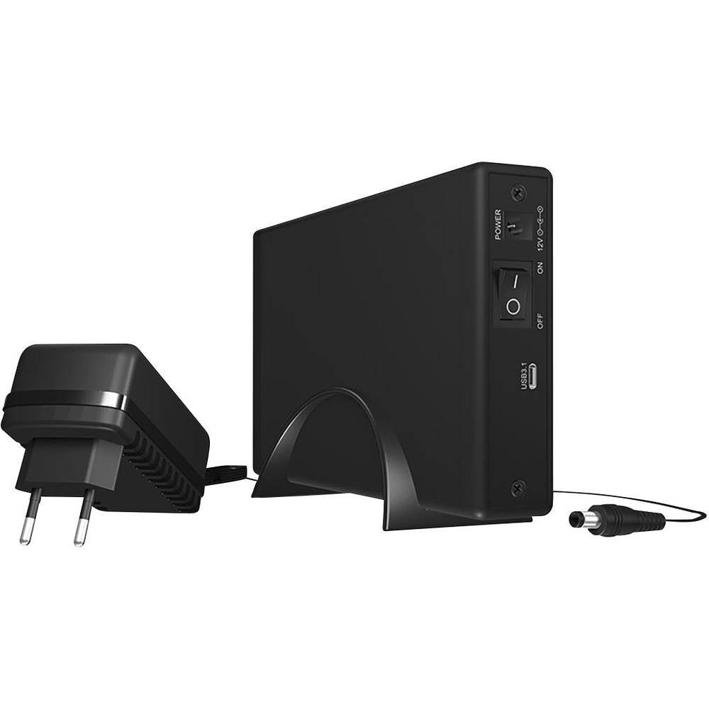 ICY BOX Festplatten-Gehäuse Raidsonic USB 3.1 (Gen 2) Type-C™ Gehäuse für 3.5″ SATA IB-377-C31, HotSwap-fähig