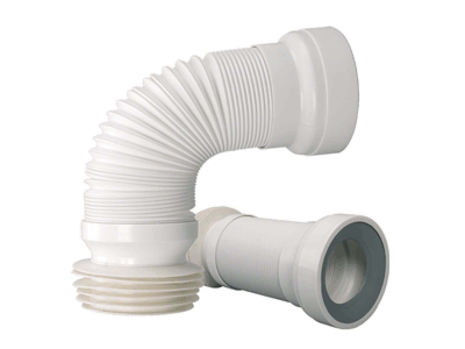 Airfit GmbH & Co. KG WC-Anschlussrohr WC-Anschlussrohr, flexibel ausziehbar von 285-500 mm, DN 98-120