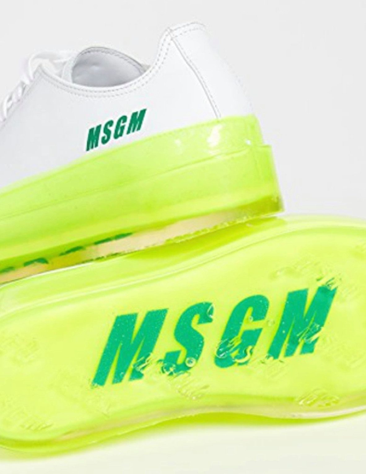 MSGM X RBRSL Rubber Soul Edition Floating Schuhe Made in Italy Sneaker Fusion aus Streetstyle, kunst und italien Handwerksqualität
