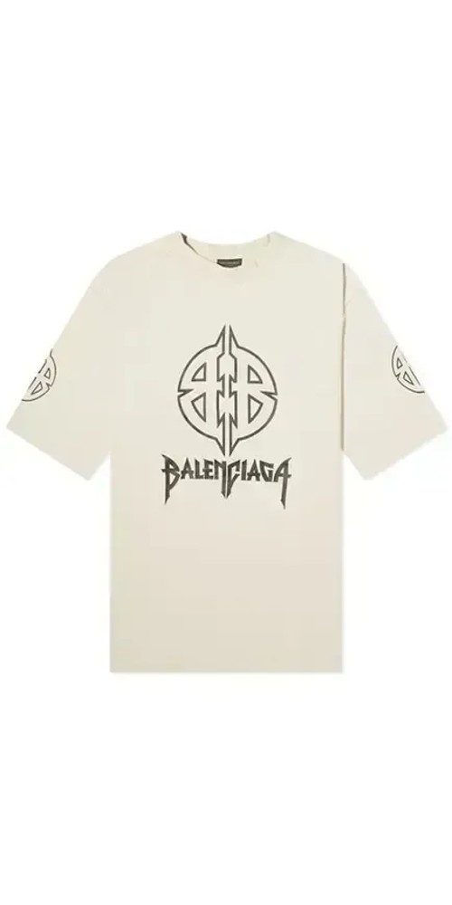 Balenciaga Print-Shirt Balenciaga T-Shirt Unisex Weiß günstig online kaufen