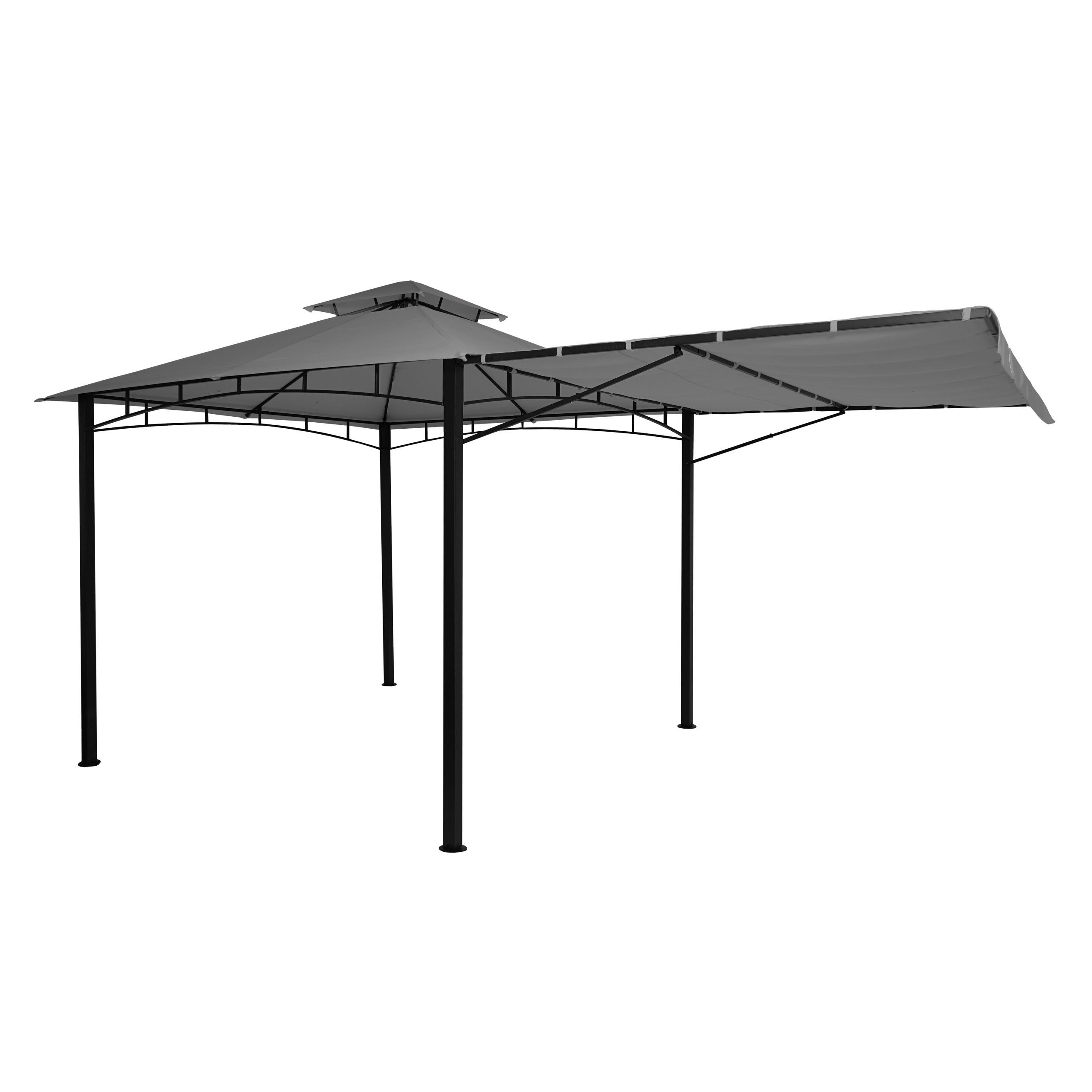 MCW Pergola »MCWF94«, Bewegliche Seitenwand, Mit Wasserablaufösen