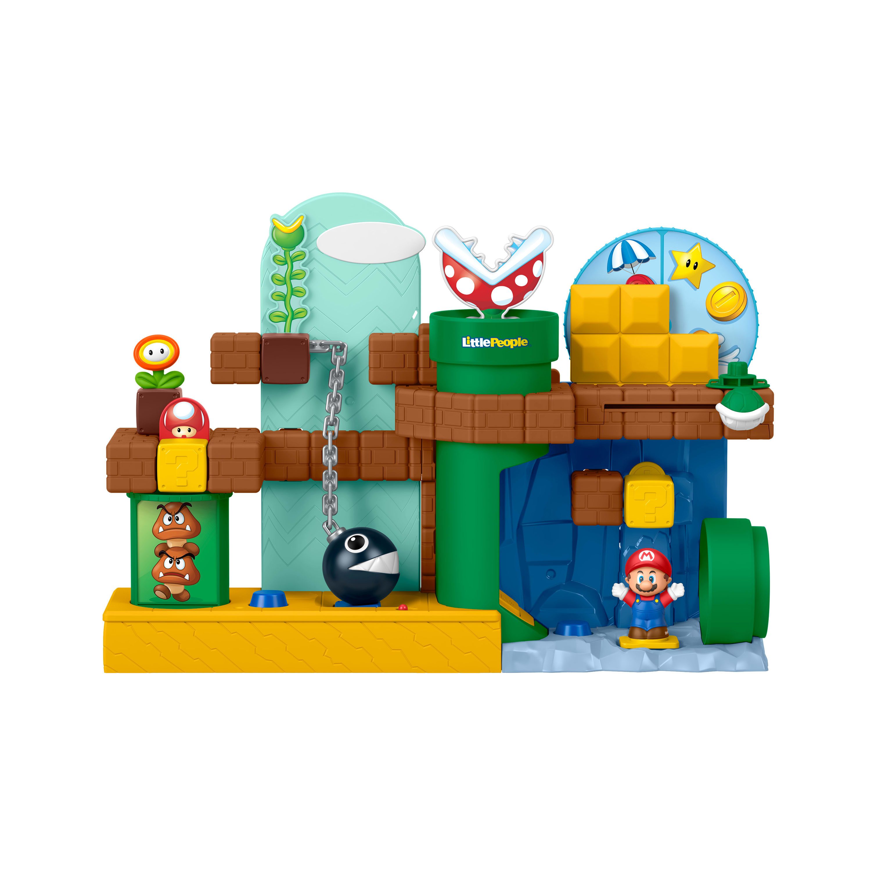 Fisher-Price® Spielwelt Little People Super Mario World Power Up Spielset