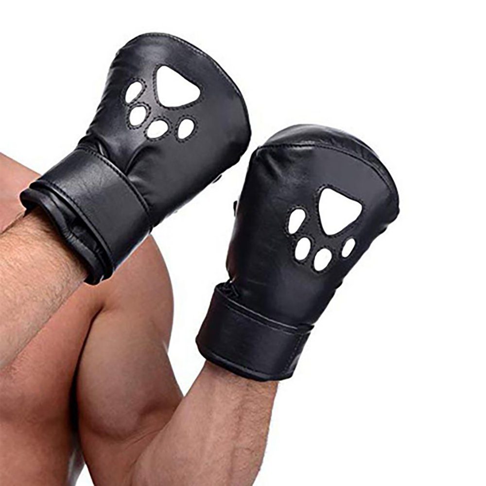 Fessel Fist Hundepfoten Sandritas Bondage Bondage-Set Handschuhe Fäustlinge - Hund Dog BDSM Play