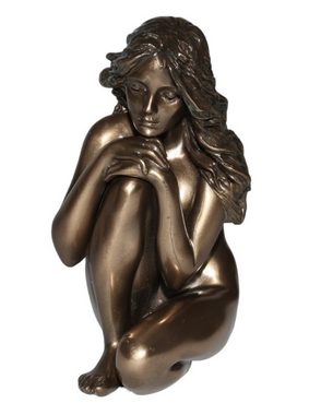 Parastone Dekofigur Deko Figur Body Talk Frauenakt Frau sitzend H 13 cm Skulptur