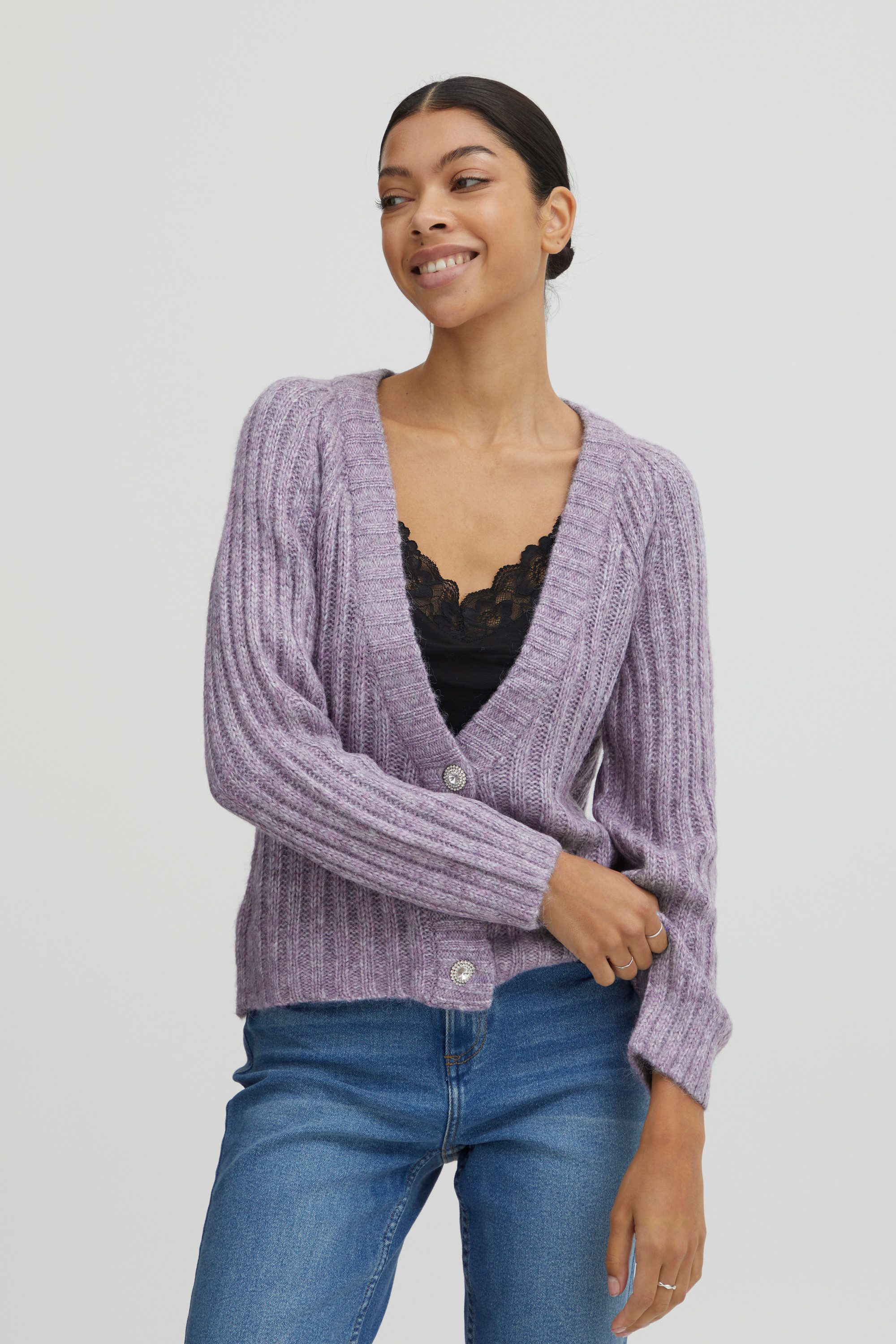b.young Cardigan BYOKSANA SHORT CARDIGAN - KNIT