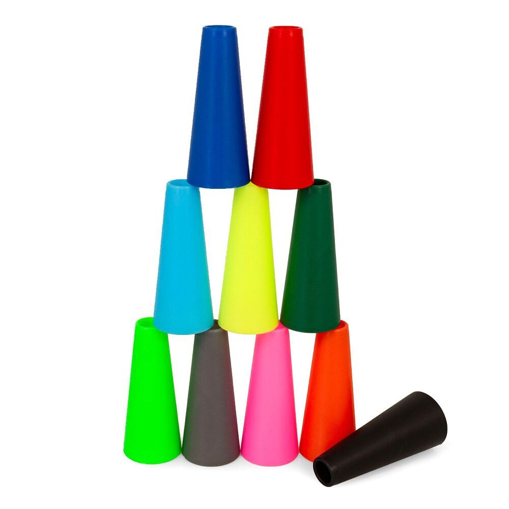AFH Webshop Lernspielzeug Greifkegel-Set Deluxe, Für Kita und Kindergarten