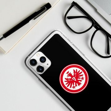 DeinDesign Handyhülle Eintracht Frankfurt SGE Adler Eintracht Frankfurt schwarz, Apple iPhone 11 Pro Silikon Hülle Bumper Case Handy Schutzhülle