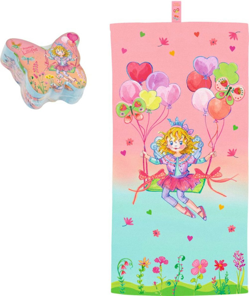 COPPENRATH DIE SPIEGELBURG Spiel Zauberhandtuch Prinzessin Lillifee – Die Spiegelburg (30x60 cm)