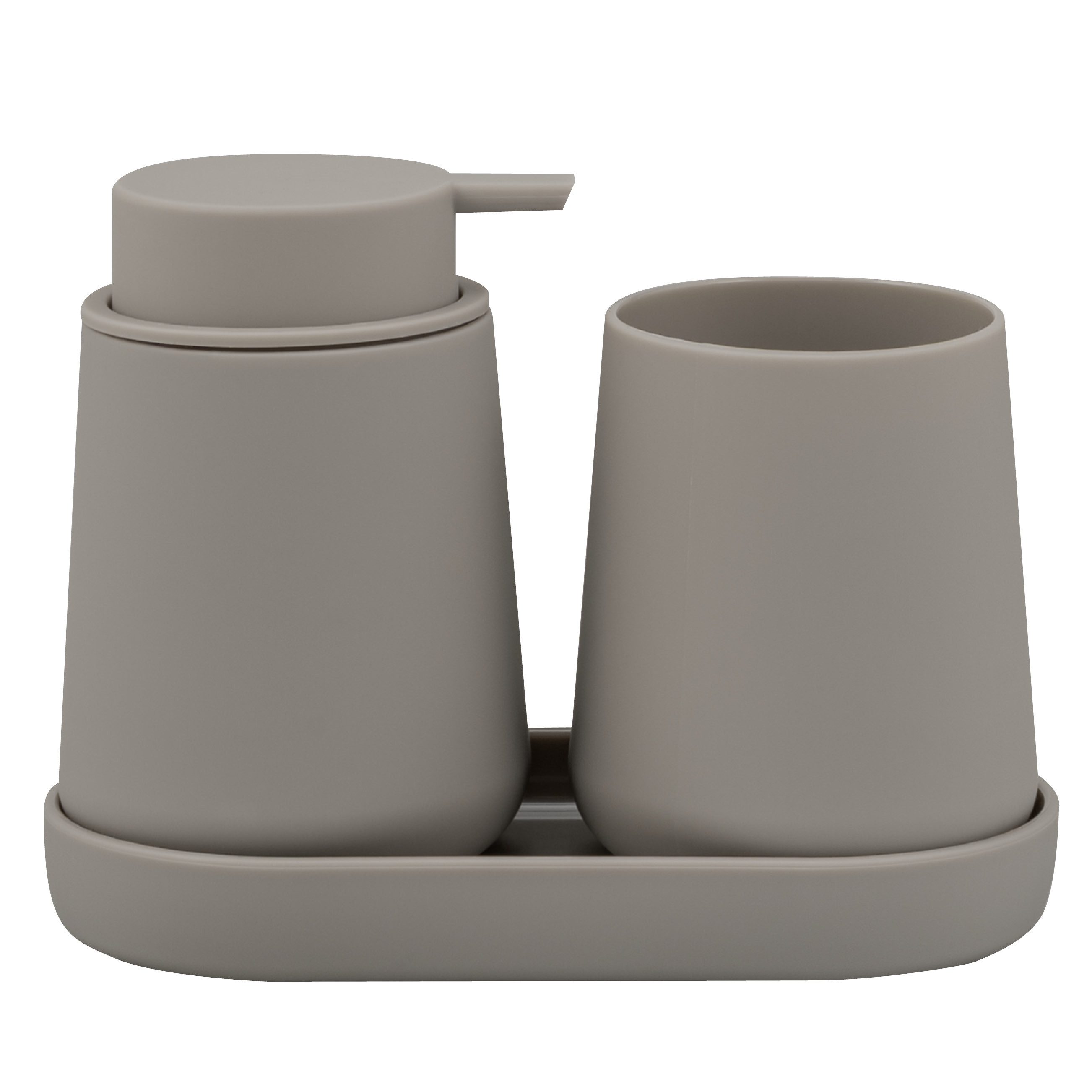 eluno Badaccessoire-Set TESERO 3tlg. Soft-Touch, 3 tlg.