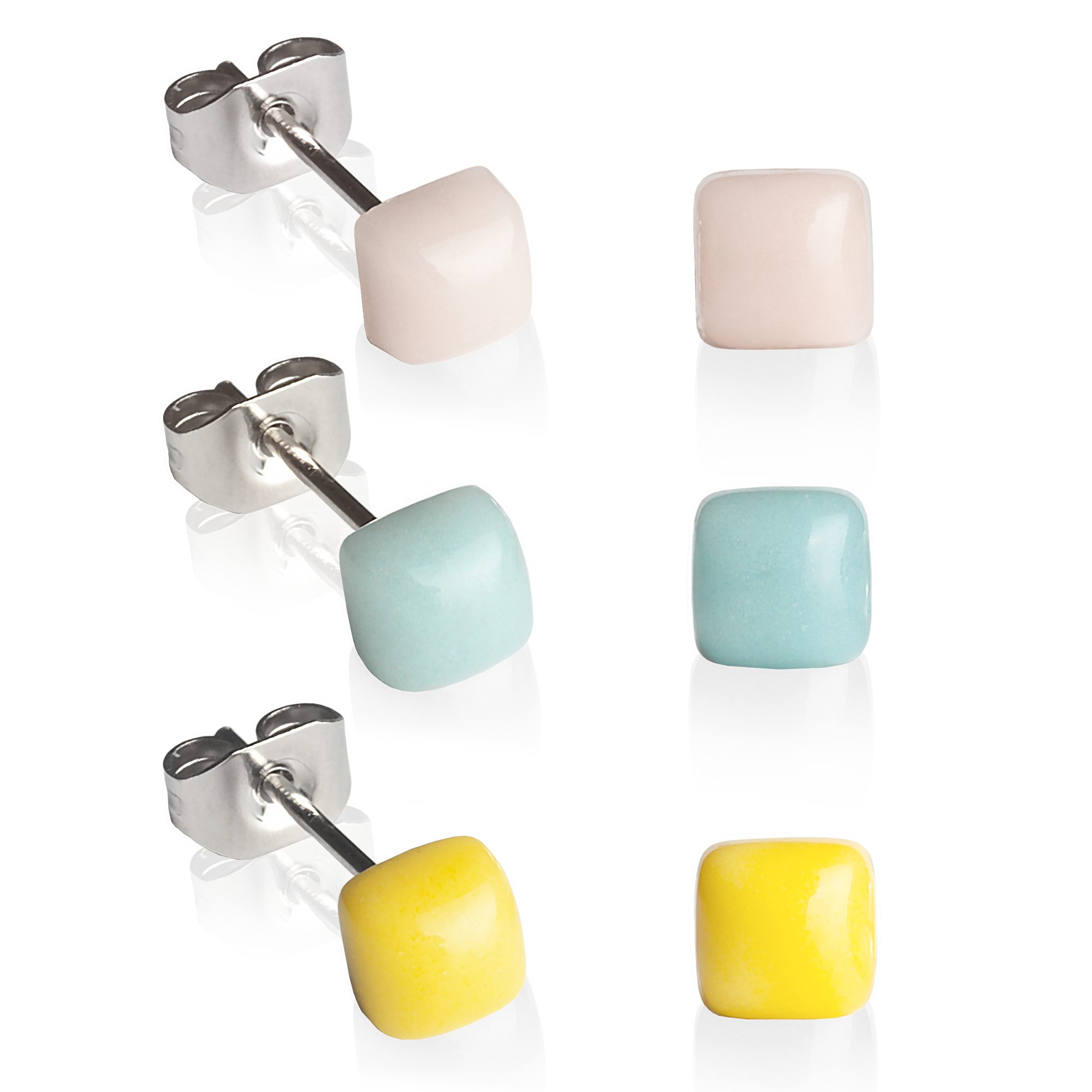 ALEXASCHA Ohrstecker-Set Geometrische Ohrringe 3er Set günstig online kaufen