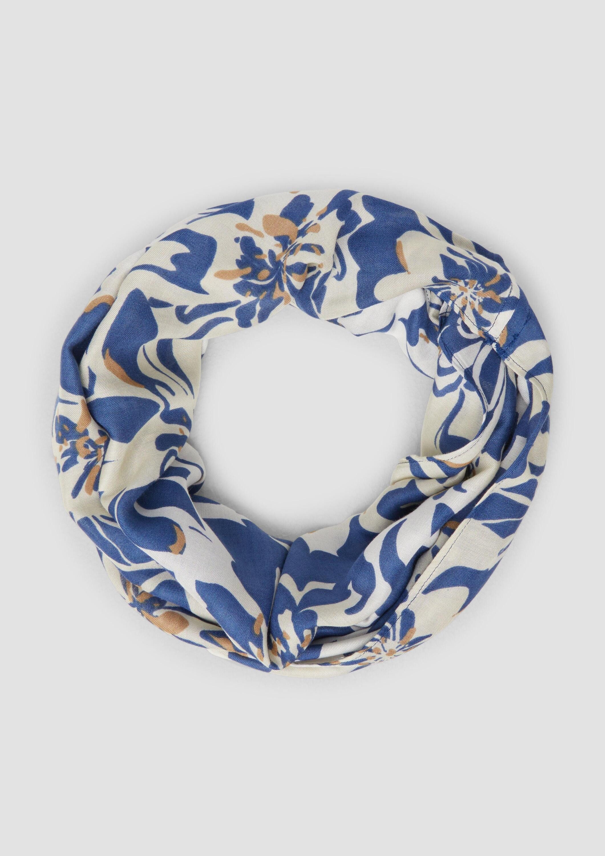 s.Oliver Loop Snood, Snood mit floralem günstig online kaufen