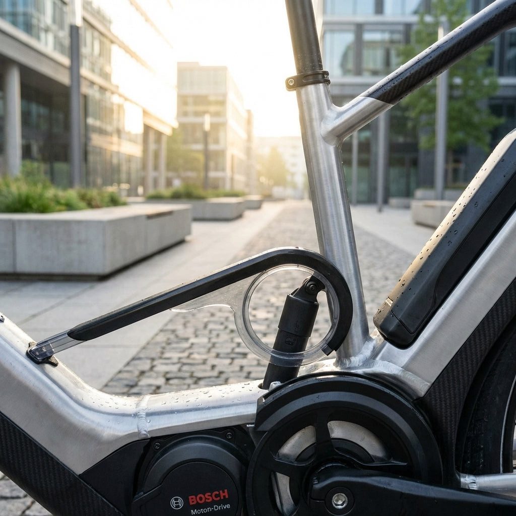 Horn Kettenschutz Horn Kettenschutz Catena A09/38B Bosch A Antrieb 38Z,schwarz+transpare