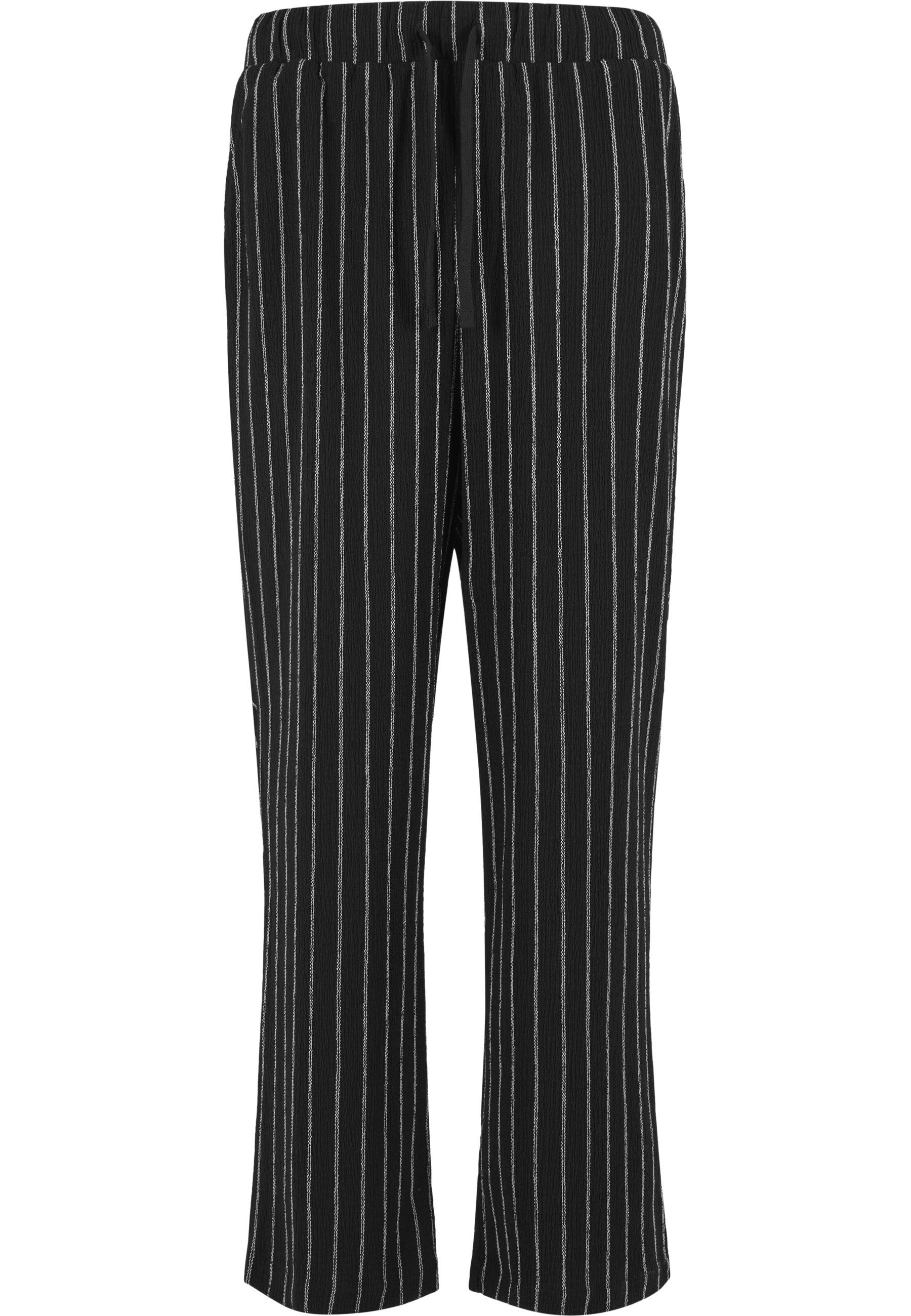 URBAN CLASSICS Stoffhose Urban Classics Striped Crinkle Resort Pants (1-tlg)
