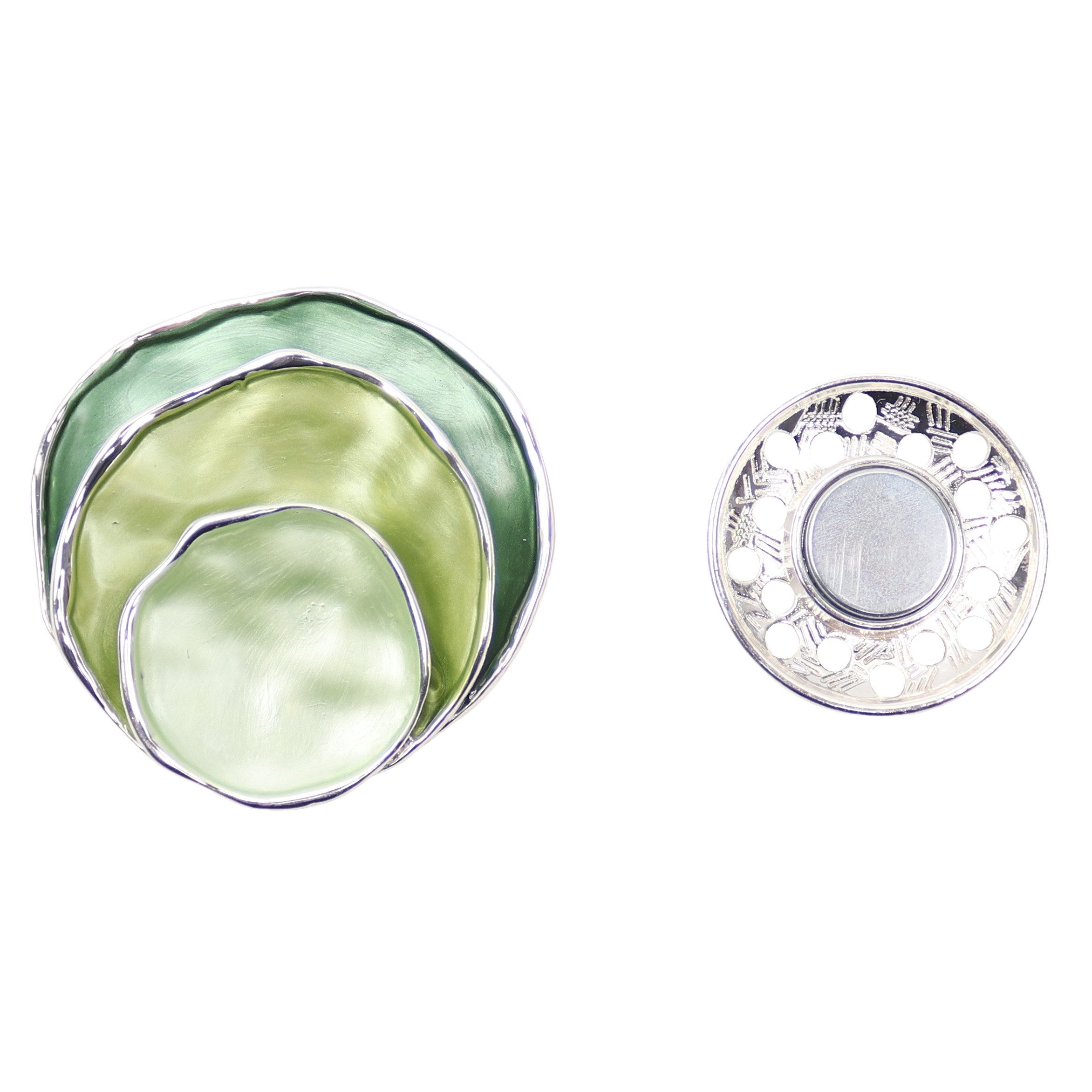 MIRROSI Brosche Magnetbrosche für Damen elegant, wunderschönes Design