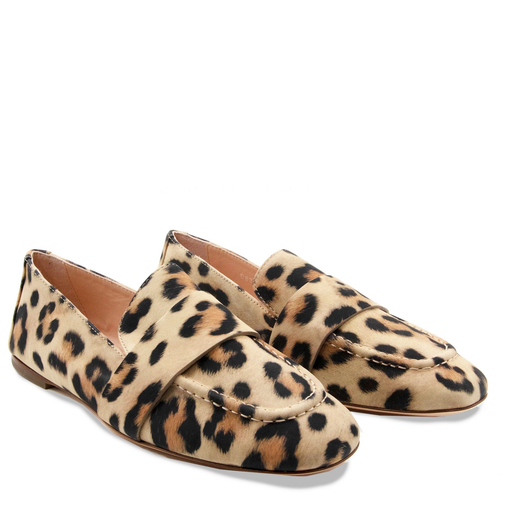 Attilio Giusti Leombruni AGL Slipper MARIENNE aus Leder - Braun Slipper