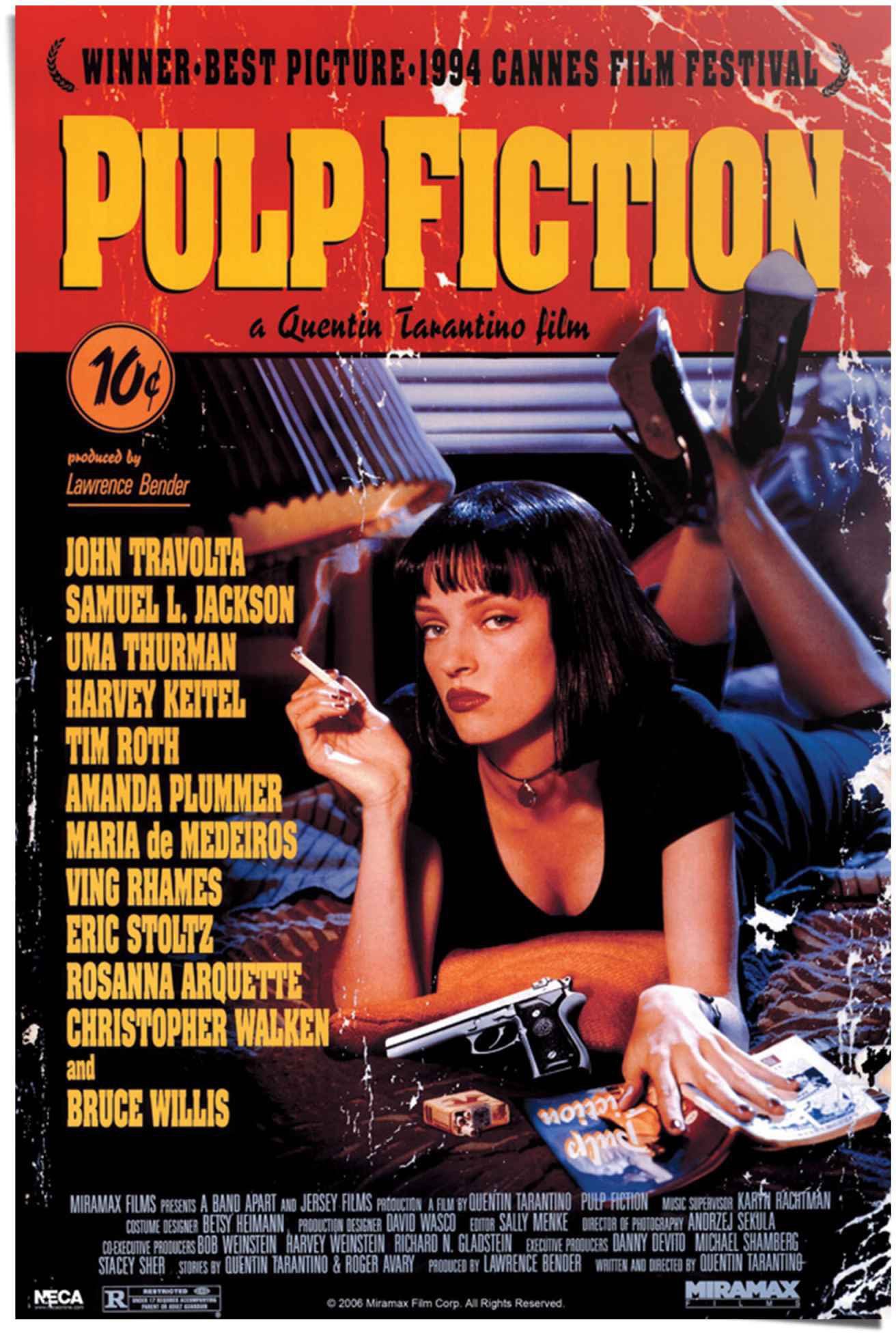 Reinders! Poster »Pulp Fiction«, (1 Stück)-Otto
