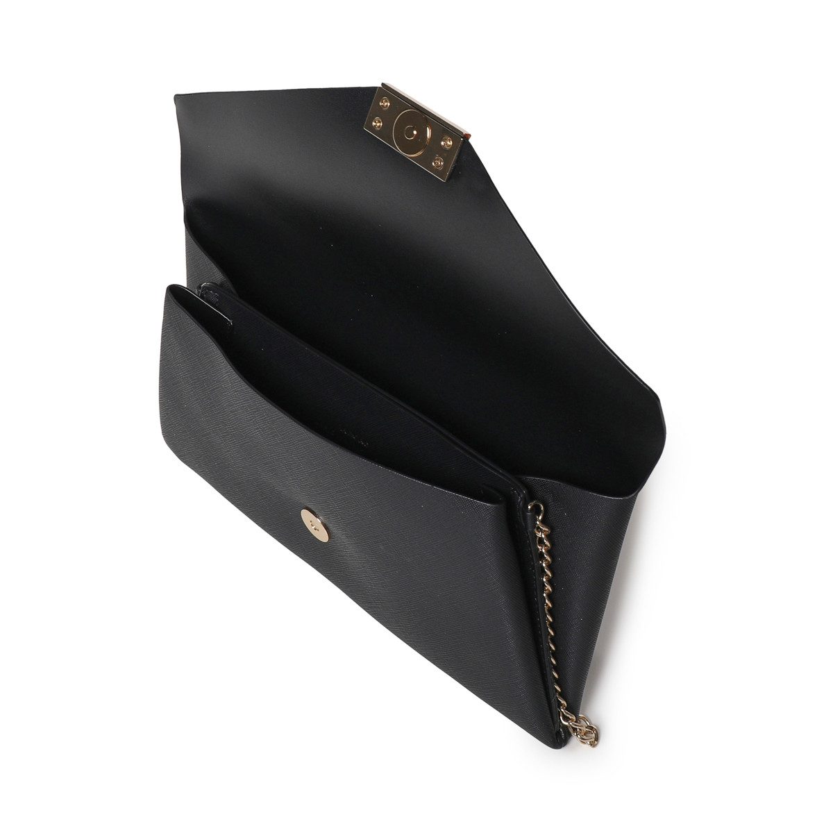 VALENTINO BAGS Umhängetasche POCHETTE ARPIE, Damen Schultertasche, Handtasche mit goldfarbener Umhängekette