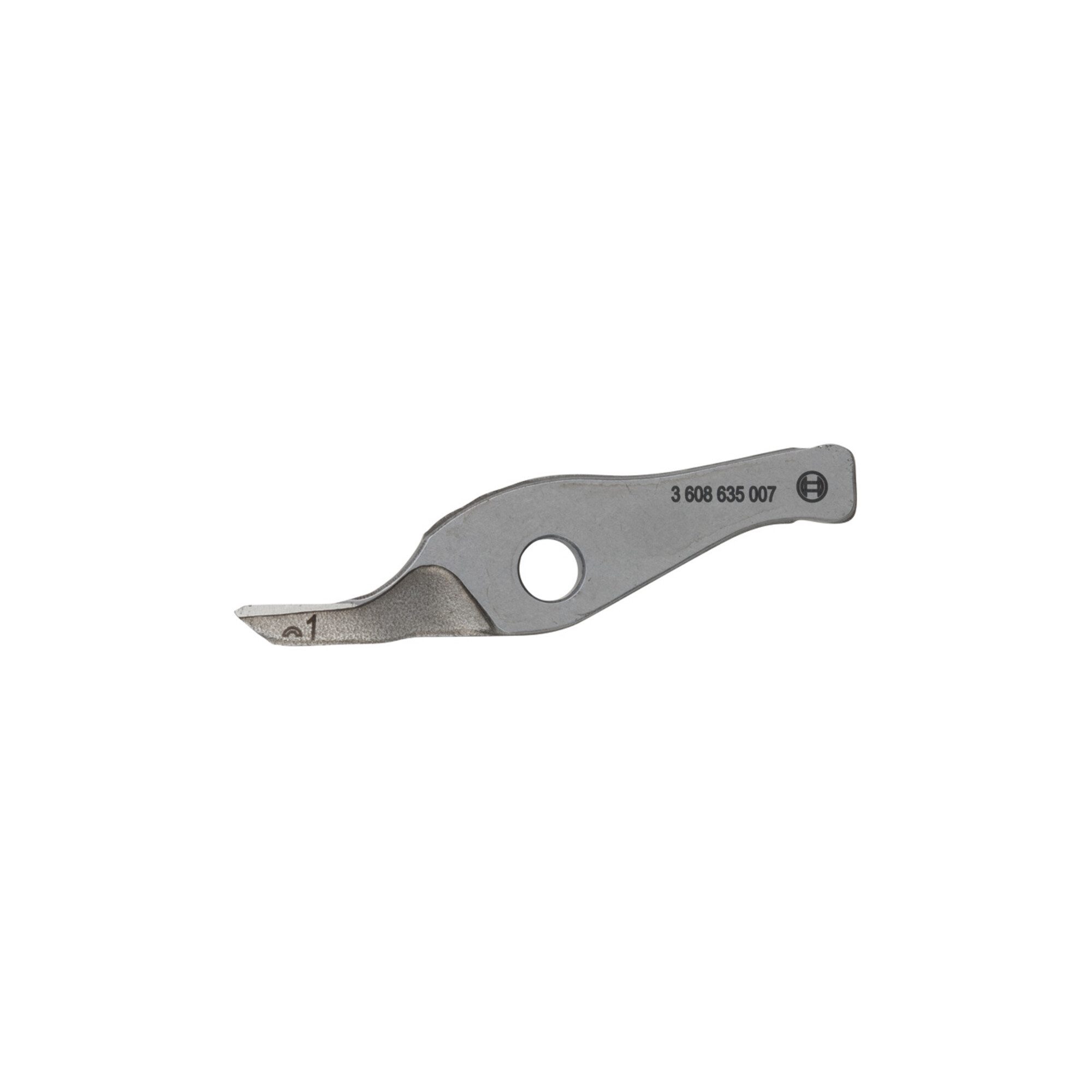Bosch Professional Cuttermesser Bosch Messer Kurve für Bosch-Schlitzschere GSZ 160 Professional