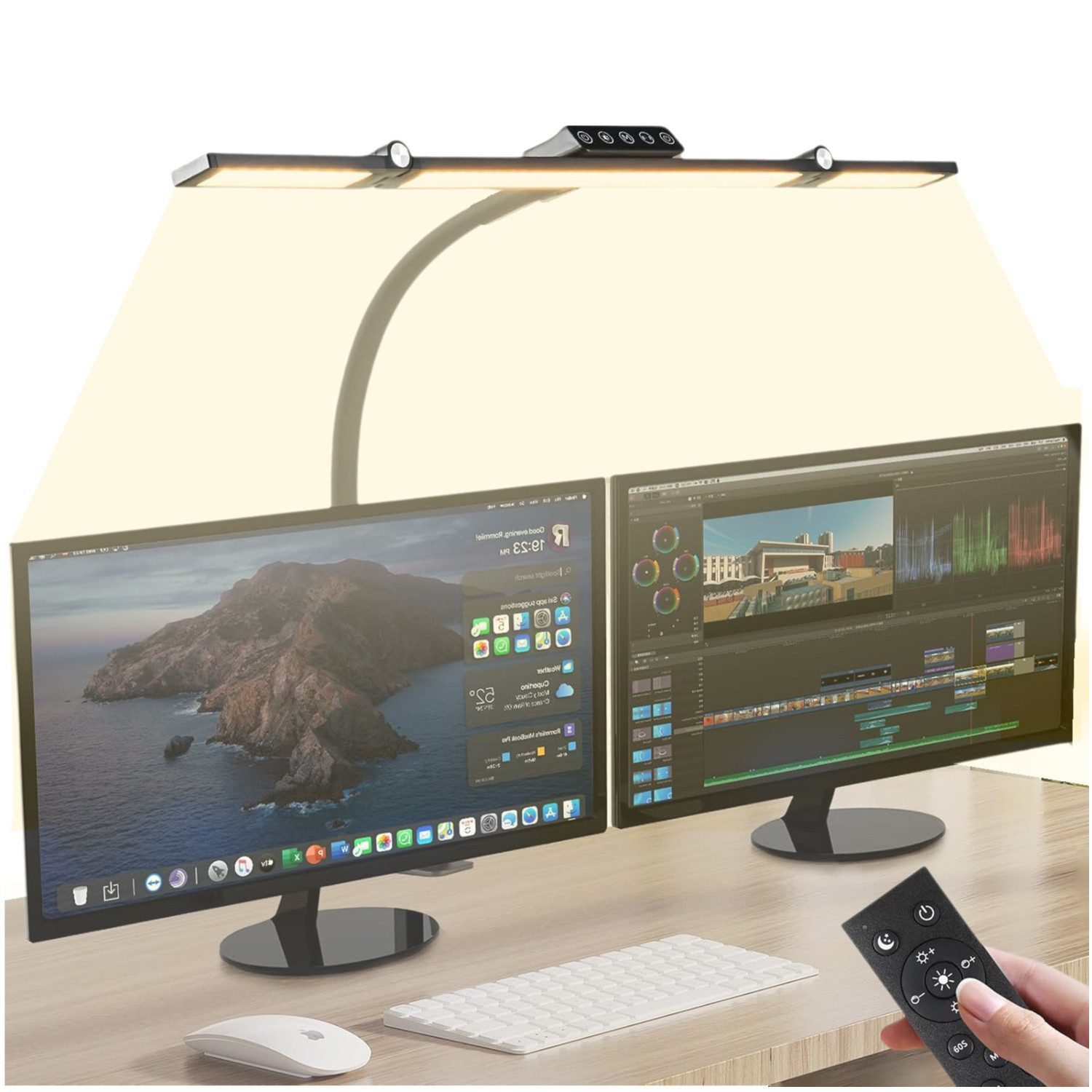 Luckice LED Schreibtischlampe Tischleuchte,LED Nachttischlampe,Tischlampe,S günstig online kaufen