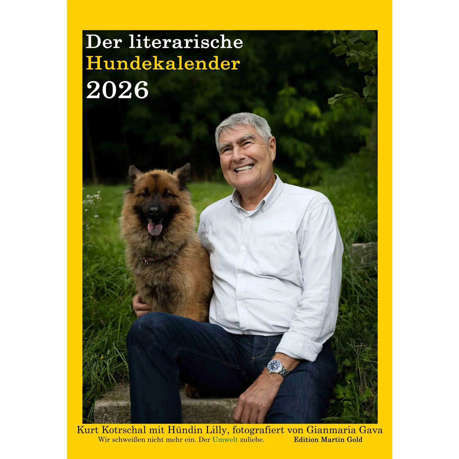 Wandkalender Der literarische Hundekalender 2026