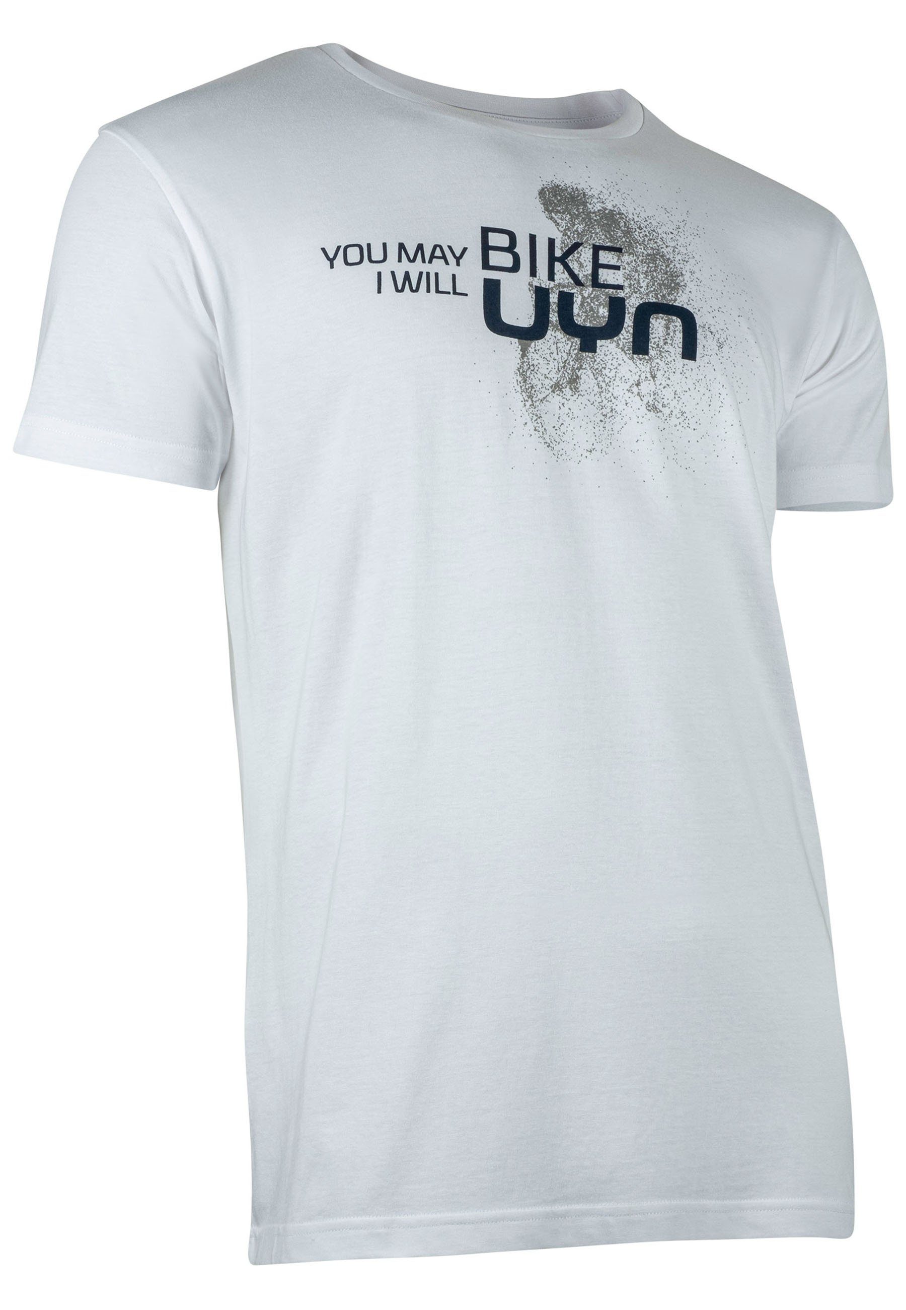 weiß T-Shirt Biker UYN (1-tlg) Club
