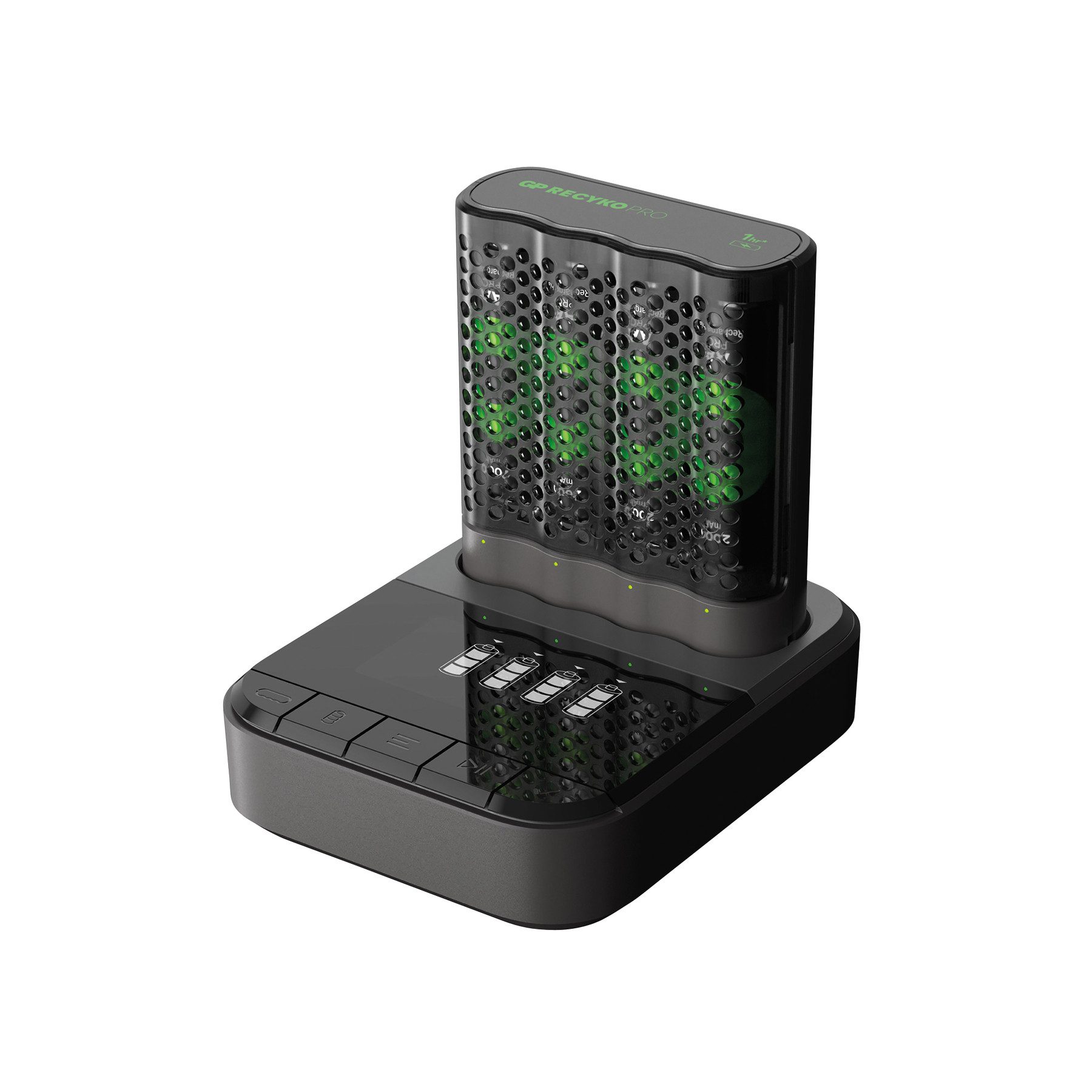GP ReCyko P461/D461,USB-Ladegerät +Dockingstation Akku-Ladestation