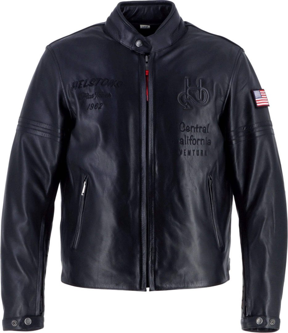 Helstons Motorradjacke Nashville Motorrad Lederjacke Rückenprotektor enthal günstig online kaufen
