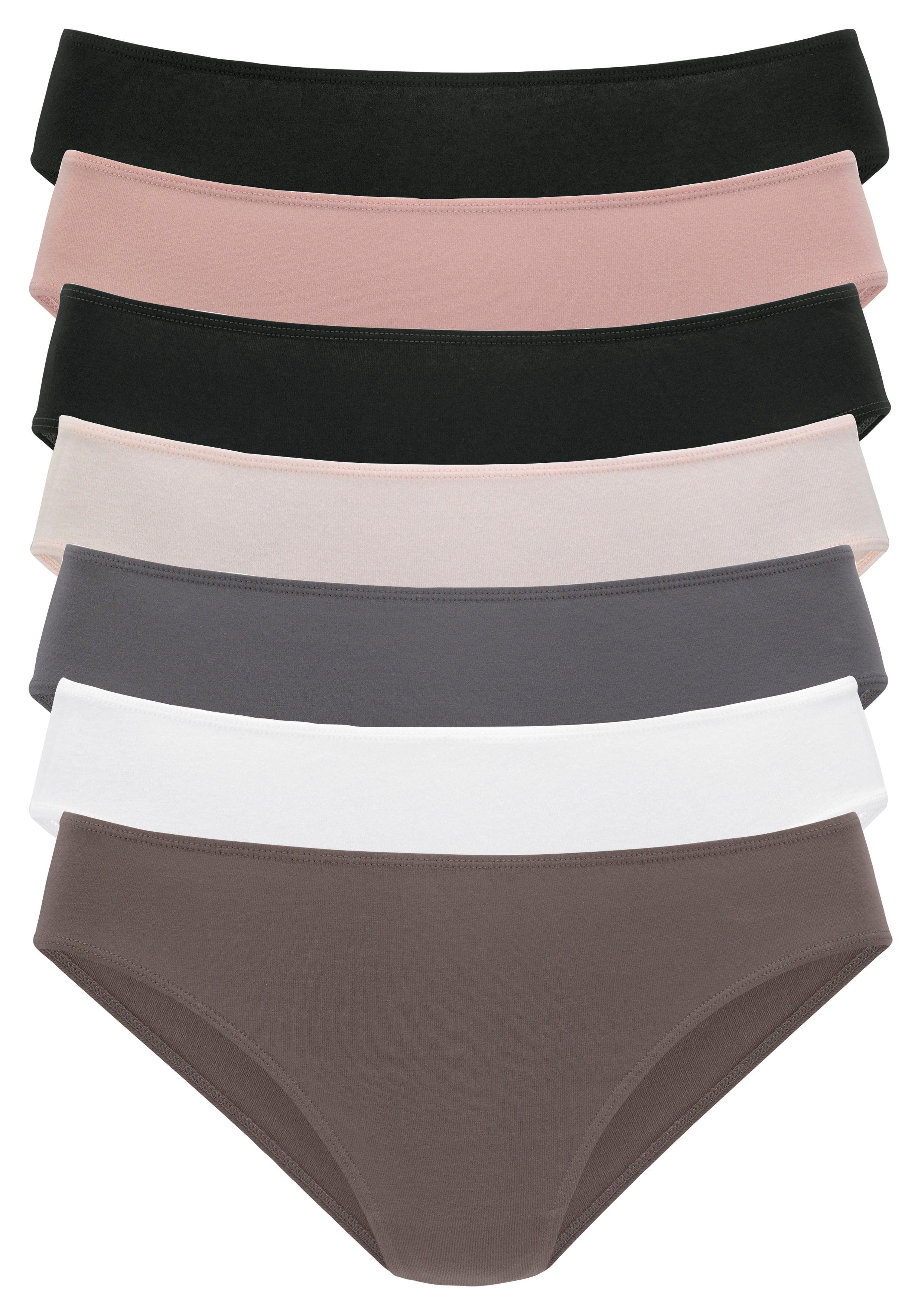 Vivance Jazz-Pants Slips (Packung, 7-St) in frischen Farben