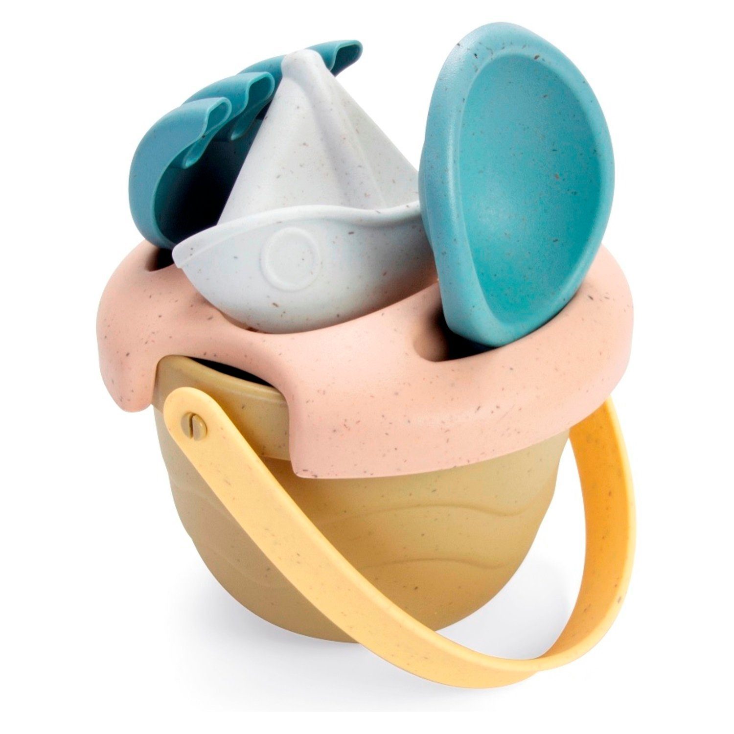 dantoy Kreativset Eimerset Kleinkind-Spielzeug Sandkasten-Set, aus Bio-Kunststoff