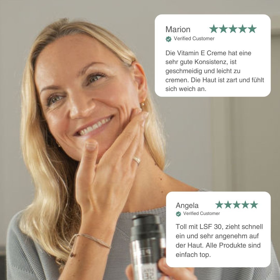 PERSH Tagescreme Vitamin E Tagescreme LSF 30, Anti-Aging
