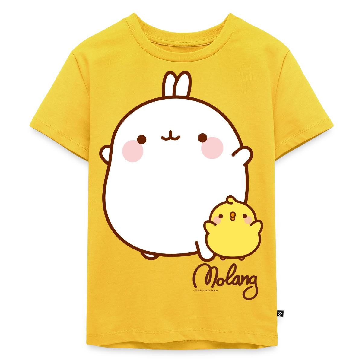 Spreadshirt T-Shirt Molang Piu Piu Freunde Kinder Premium T-Shirt (1-tlg)
