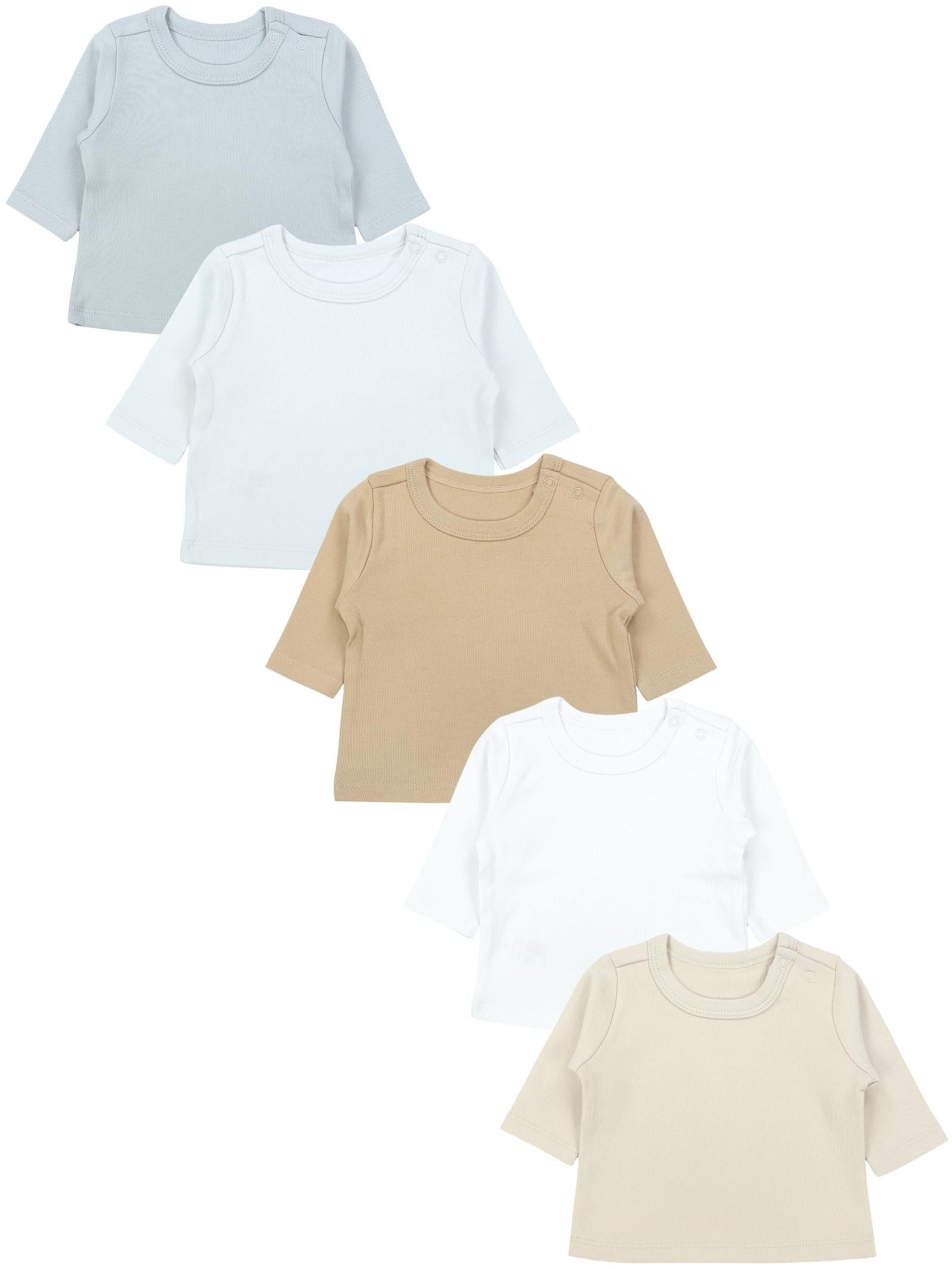 TupTam Langarmshirt TupTam Baby Jungen Langarmshirt 5er Set