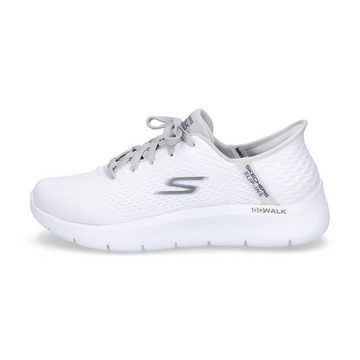 Skechers Skechers Herren Slip-in Sneaker Go Walk Flex New World weiß grau Sneaker