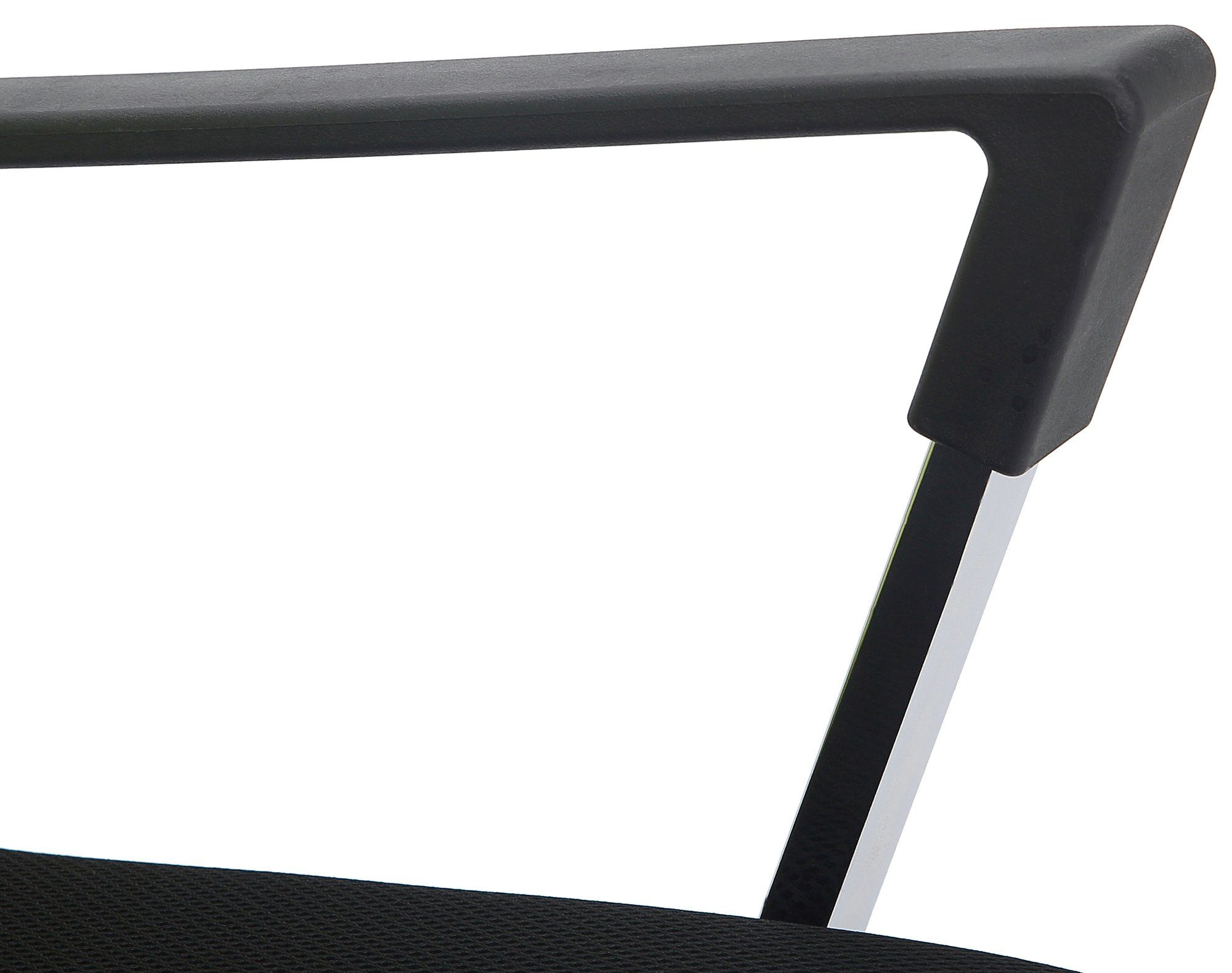 CLP Schreibtischstuhl Mableton, schwarz/schwarz höhenverstellbar und drehbar