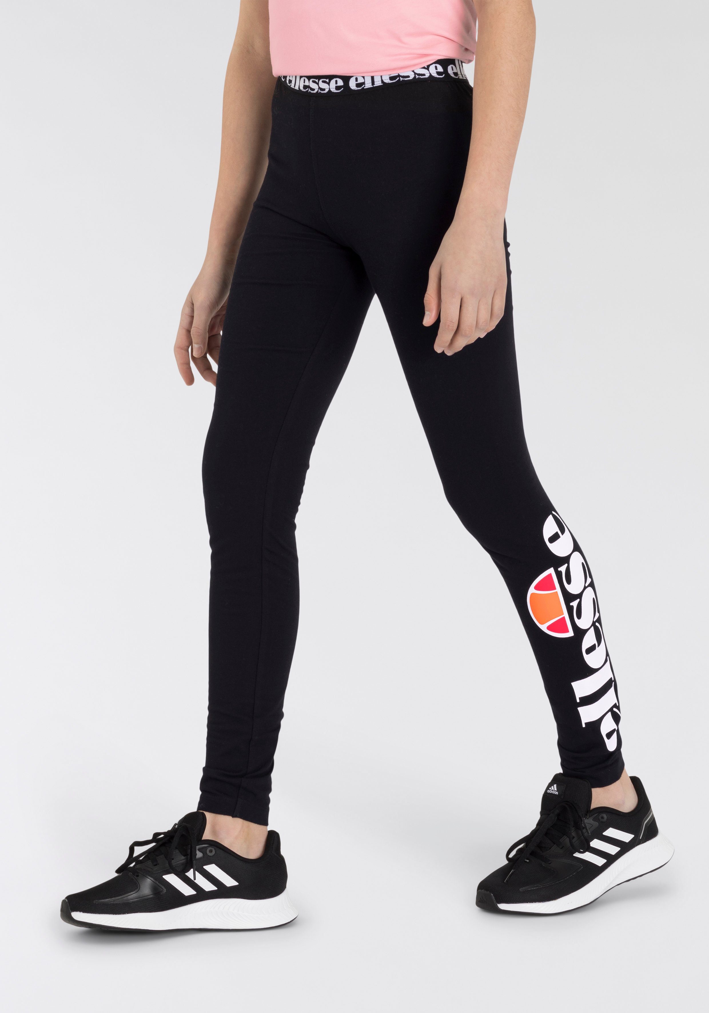 FABI Ellesse Kinder JUNIOR schwarz - für Leggings