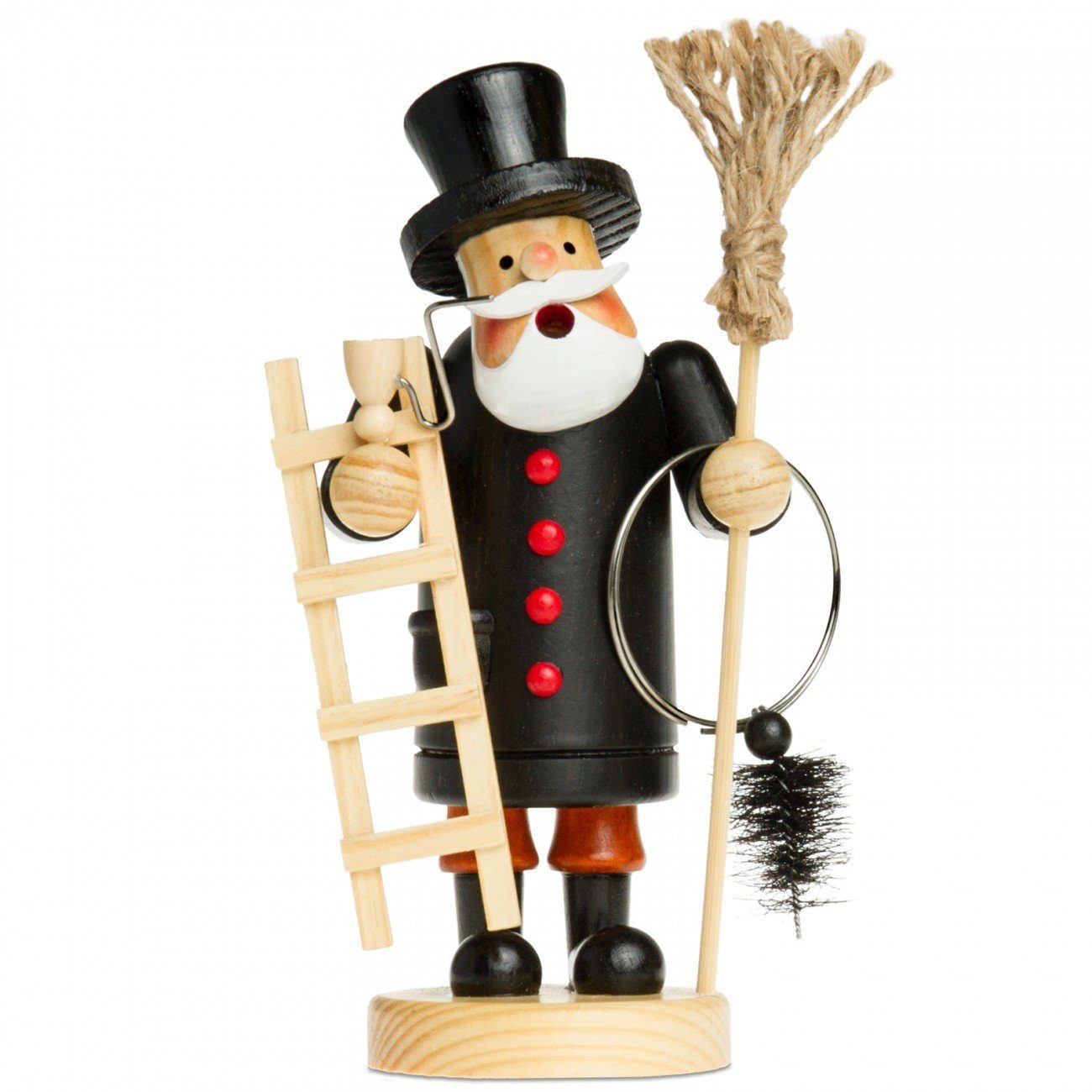 SIKORA Weihnachtsfigur RM-A Räuchermännchen aus Holz günstig online kaufen