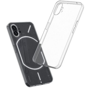 CoolGadget Handyhülle Transparent Ultra Slim Case für Nothing Phone 1 6,55 Zoll, Silikon Hülle Dünne Schutzhülle für Nothing Phone (1) Hülle