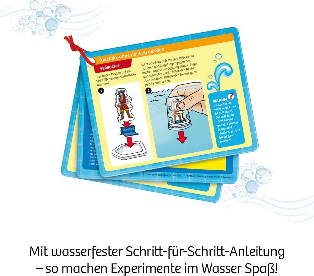 Kosmos Experimentierkasten Experimente für die Badewanne, Made in Germany