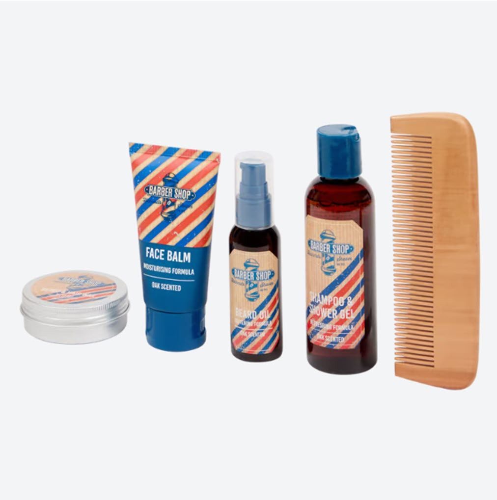 Spectrum Bartstyling-Set SPA Geschenkset für Männer-Bärte