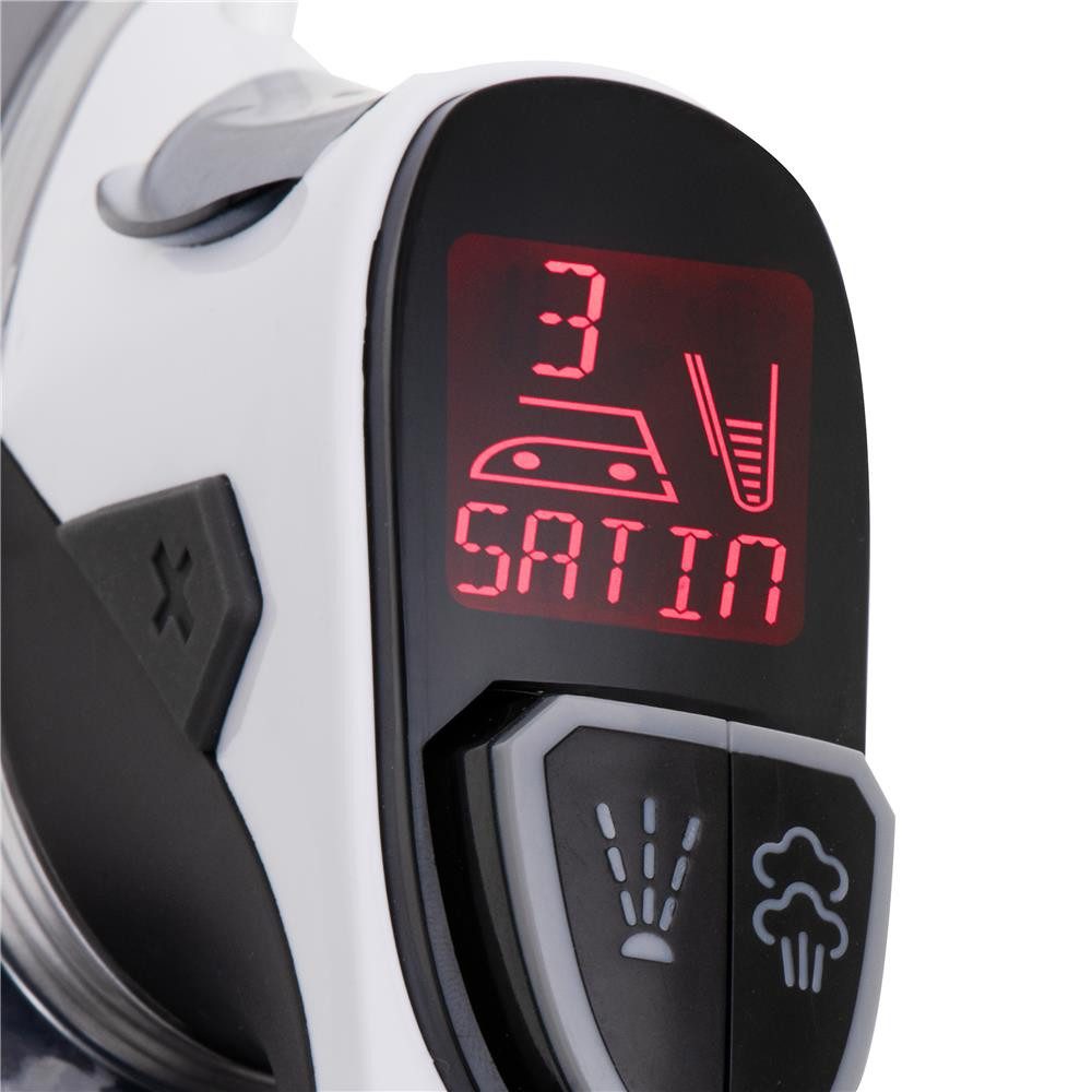 ADLER EUROPE Dampfbügeleisen AD 5053 Dauerdampf, Vertikaldampf, Anti-Kalk und Selbstreinigung, 3000 W, LCD-Display, 11 Temperatureinstellungen, Bügeleisen, büge – Bild 3 von 5