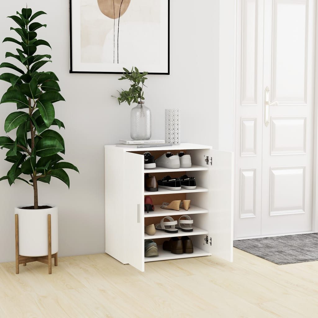 vidaXL Schuhschrank Schuhregal Weiß 60x35x70 cm günstig online kaufen